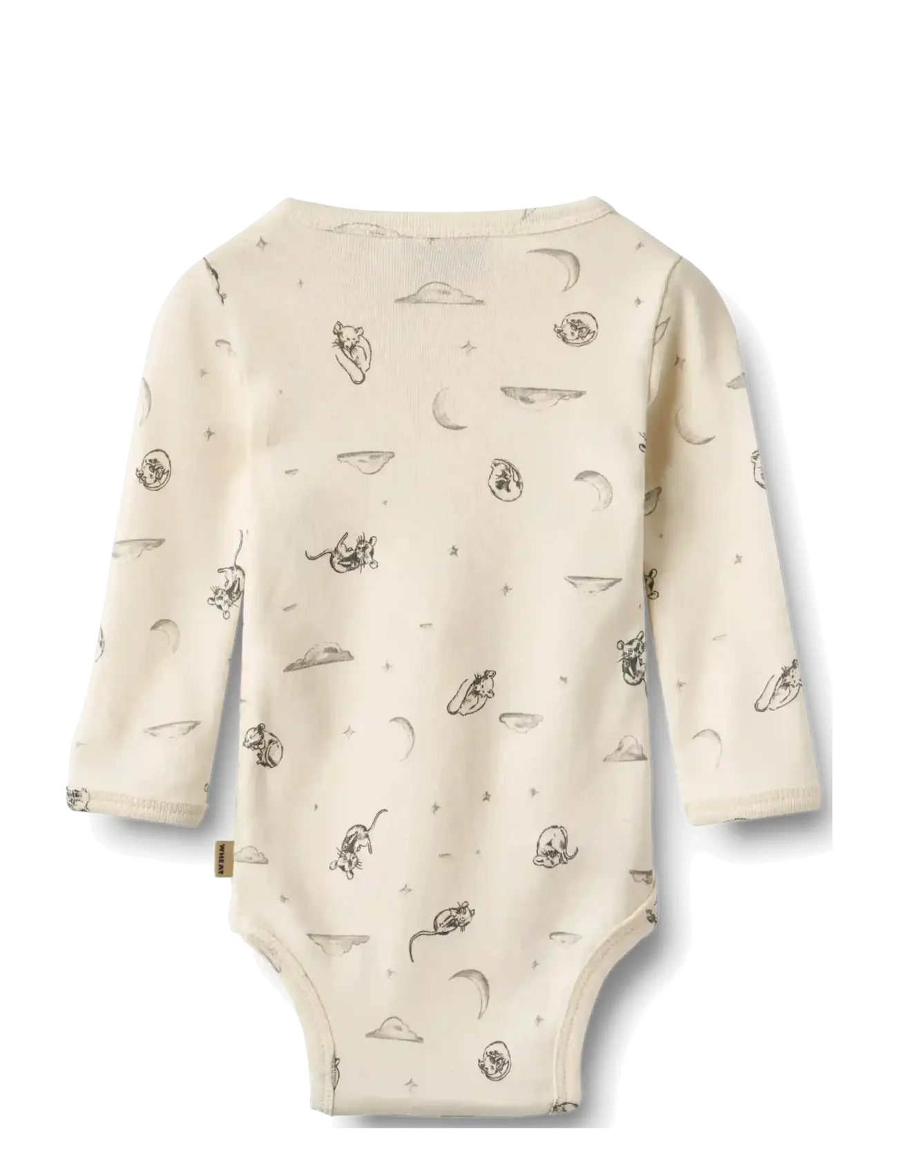 Wheat - Body Wrap L/S Pil - pikkade varrukatega bodid - dreaming mouse - 1