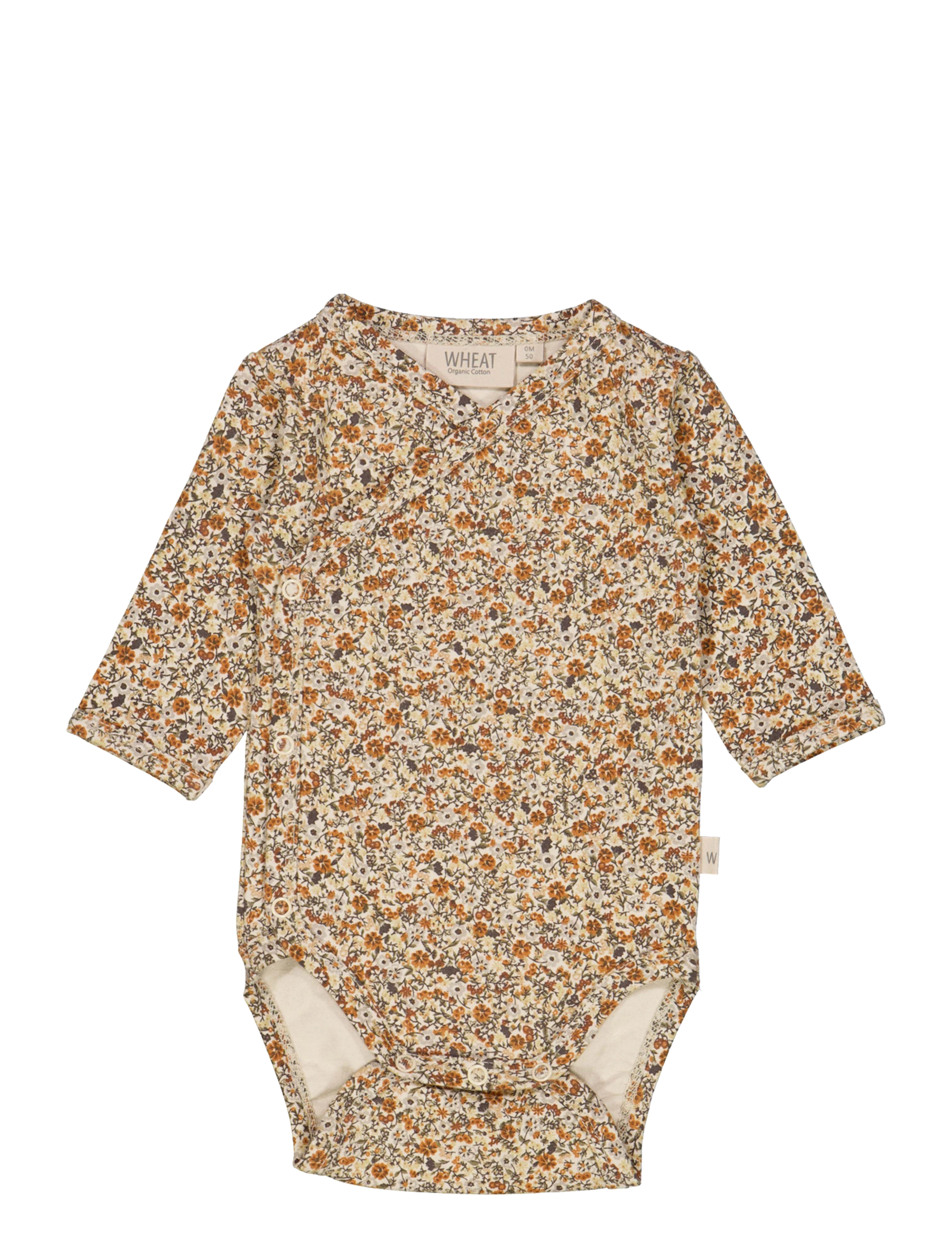 Wheat - Body Wraparound LS - porcelain flowers - 0