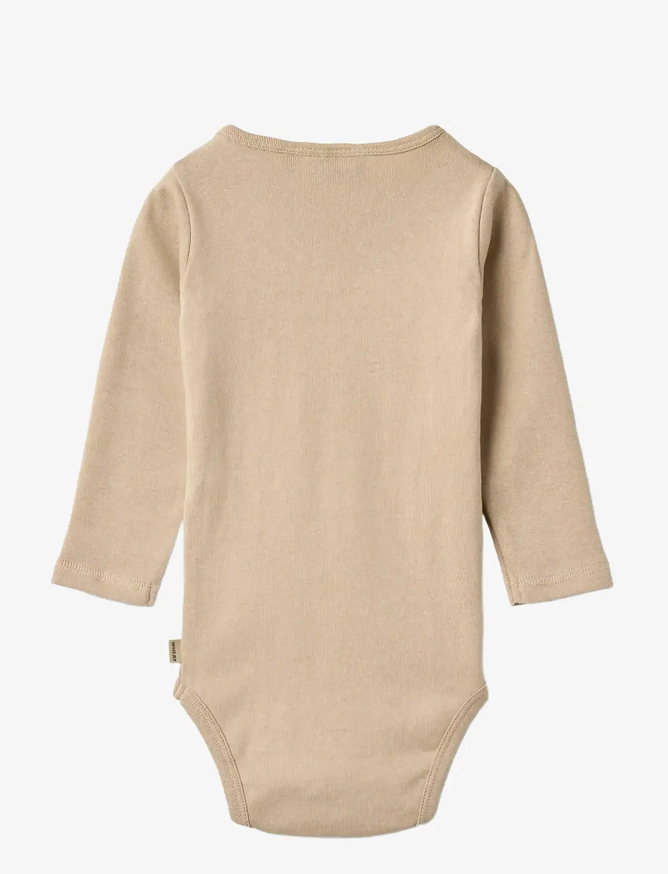 Wheat - Body L/S Leo - långärmade bodies - warm sand - 1