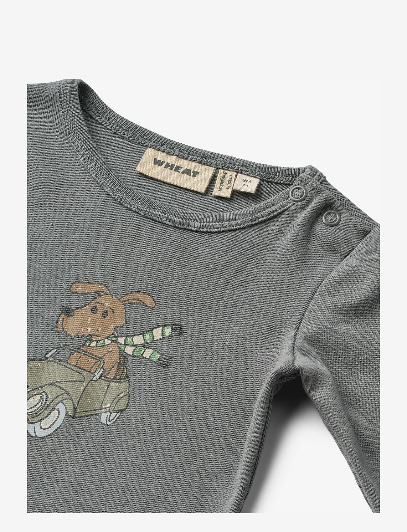 Wheat - Body L/S Leo - stormy blue - 2