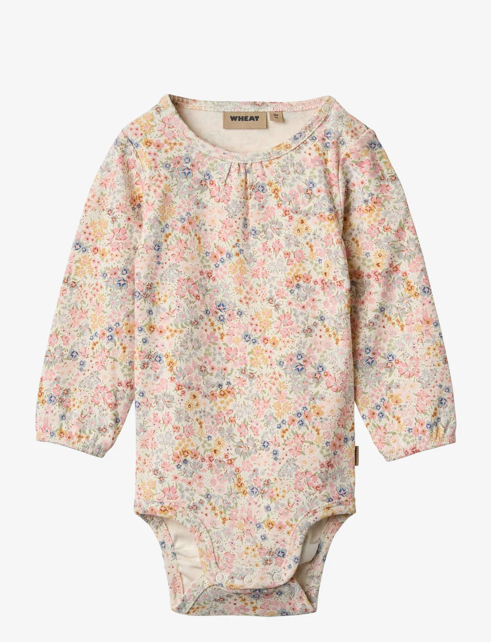 Wheat - Body L/S Elmine - langärmelige bodys - bright flowers - 0