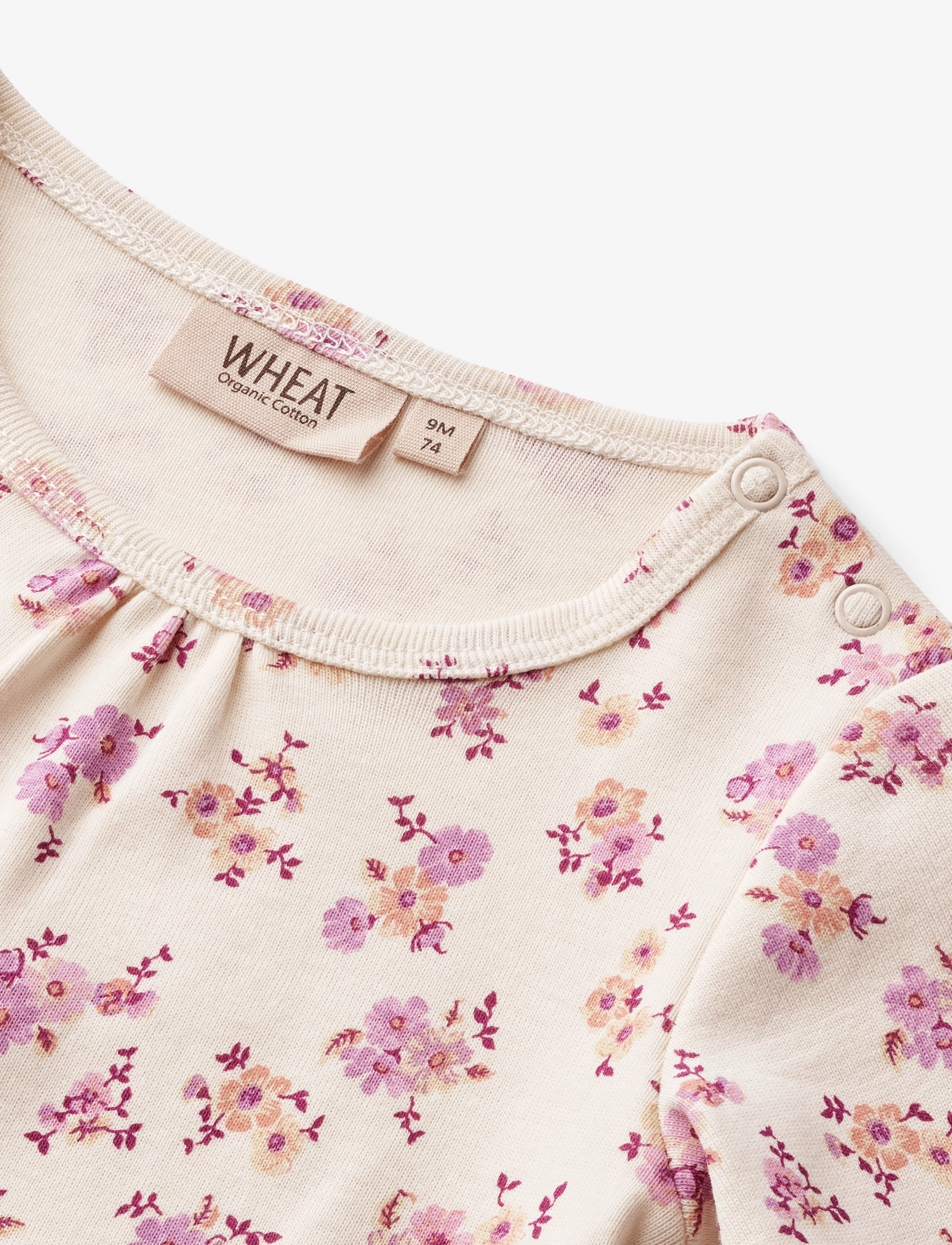 Wheat - Body L/S Elmine - shell flowers - 2