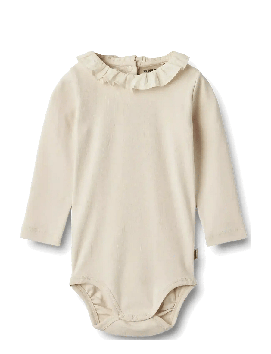 Wheat - Body L/S Ena - eggshell - 0