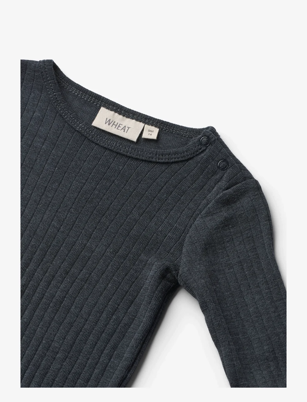 Wheat - Wool Silk Body L/S Lucca - bodies à manches longues - navy - 2