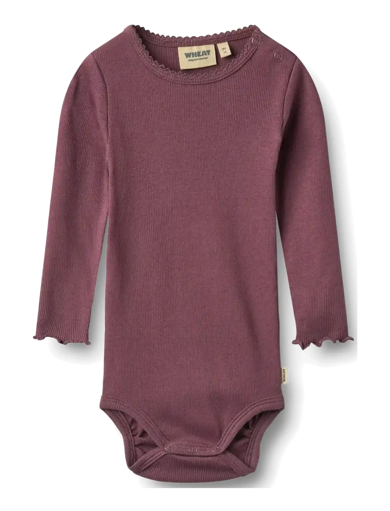 Wheat Body L/S Regitze - Osta suuruse järgi - EGGPLANT / purple
