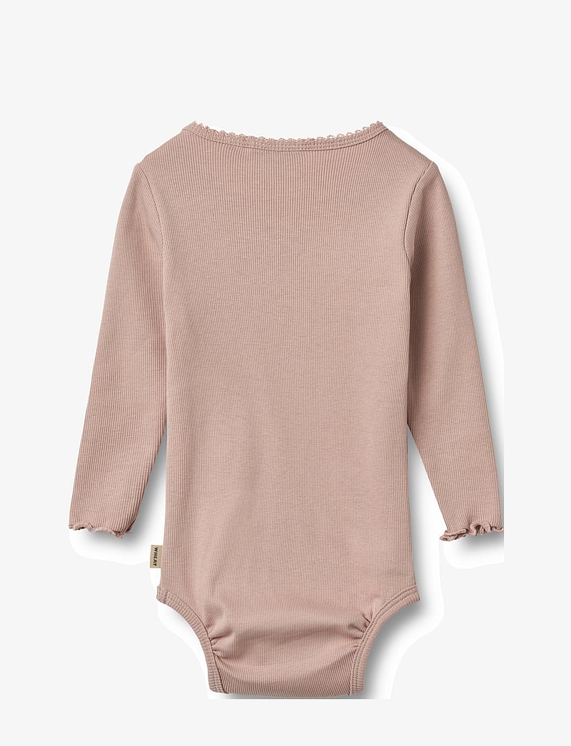 Wheat - Body L/S Regitze - pikkade varrukatega bodid - rose powder - 1