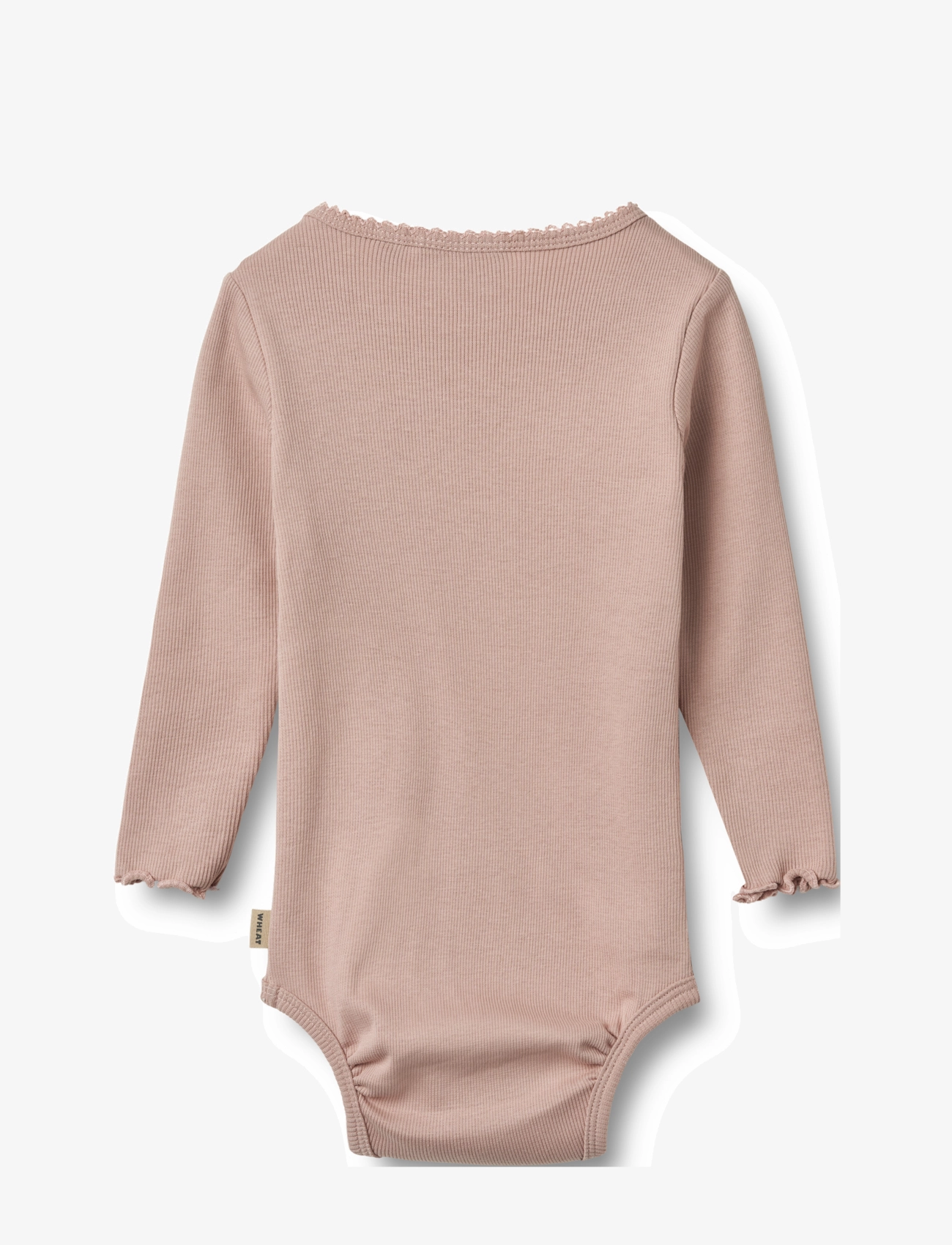 Wheat - Body L/S Regitze - langærmede bodyer - rose powder - 1