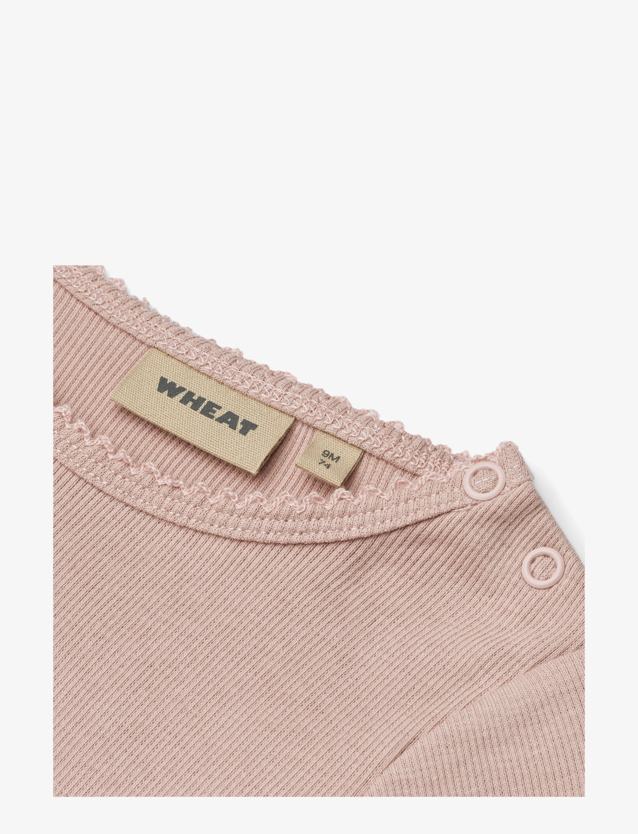 Wheat - Body L/S Regitze - langærmede bodyer - rose powder - 2