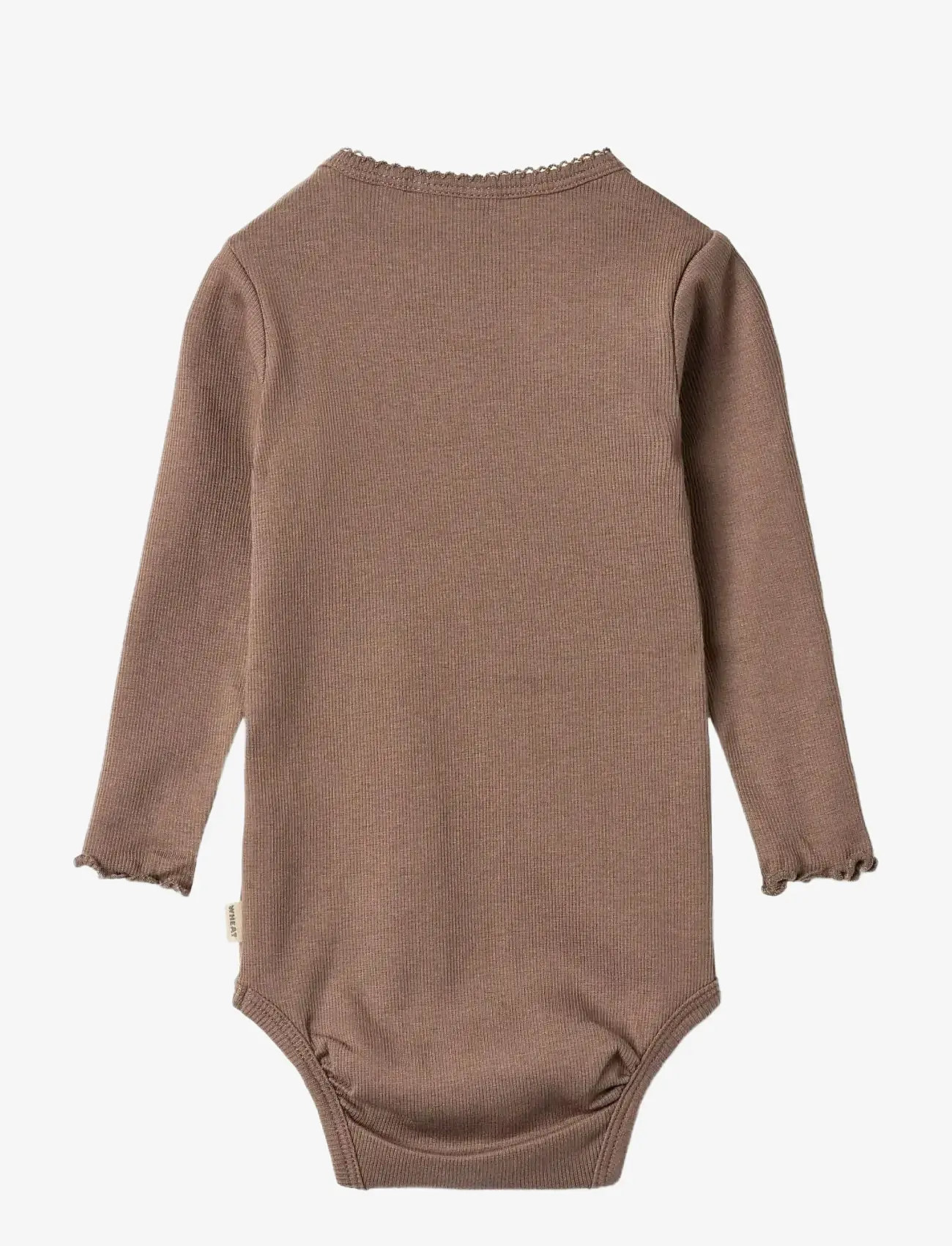 Wheat - Body L/S Regitze - langärmelig - toffee brown - 1