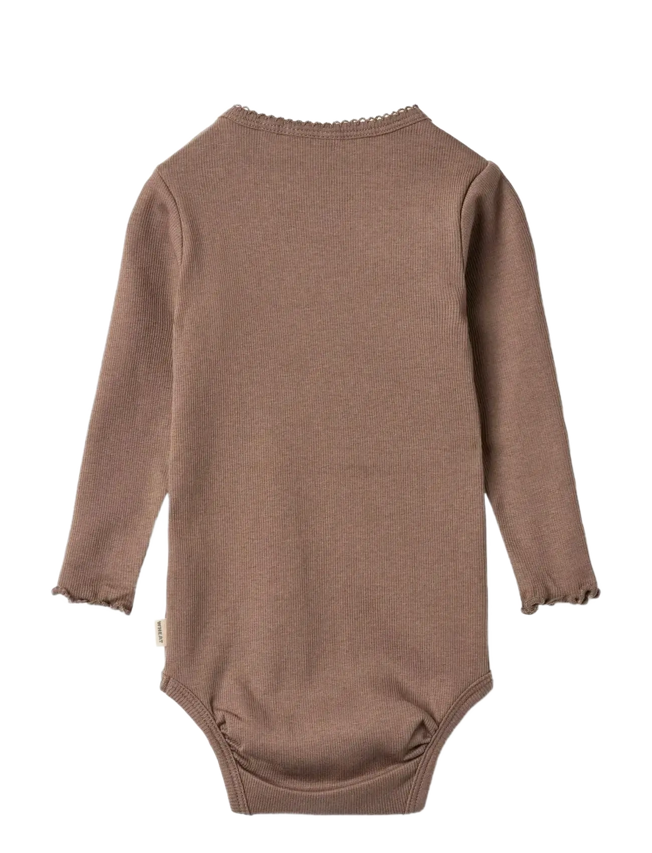 Wheat - Body L/S Regitze - pitkähihaiset bodyt - toffee brown - 1