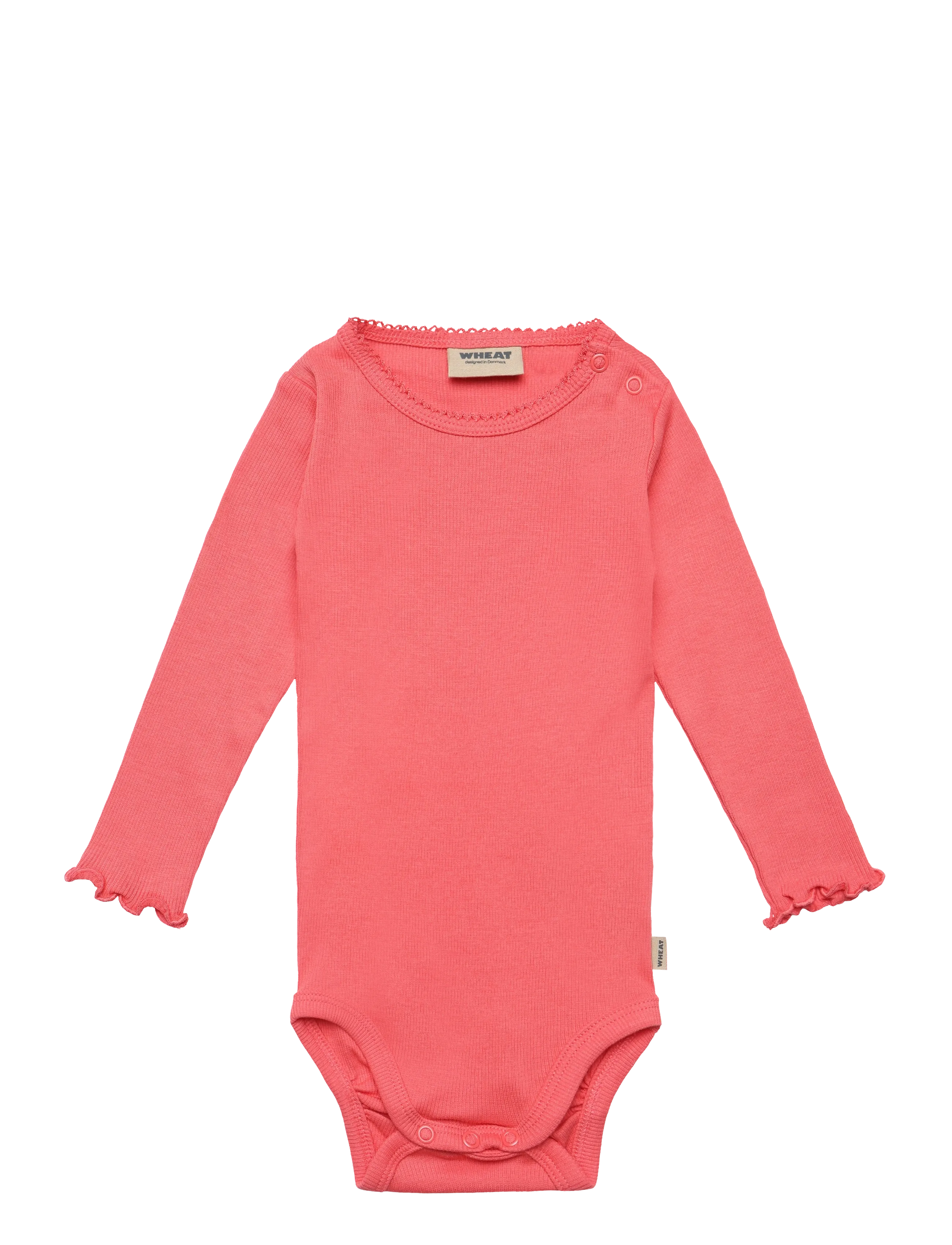 Wheat Body L/S Regitze - Shoppa efter storlek - WATERMELON / coral