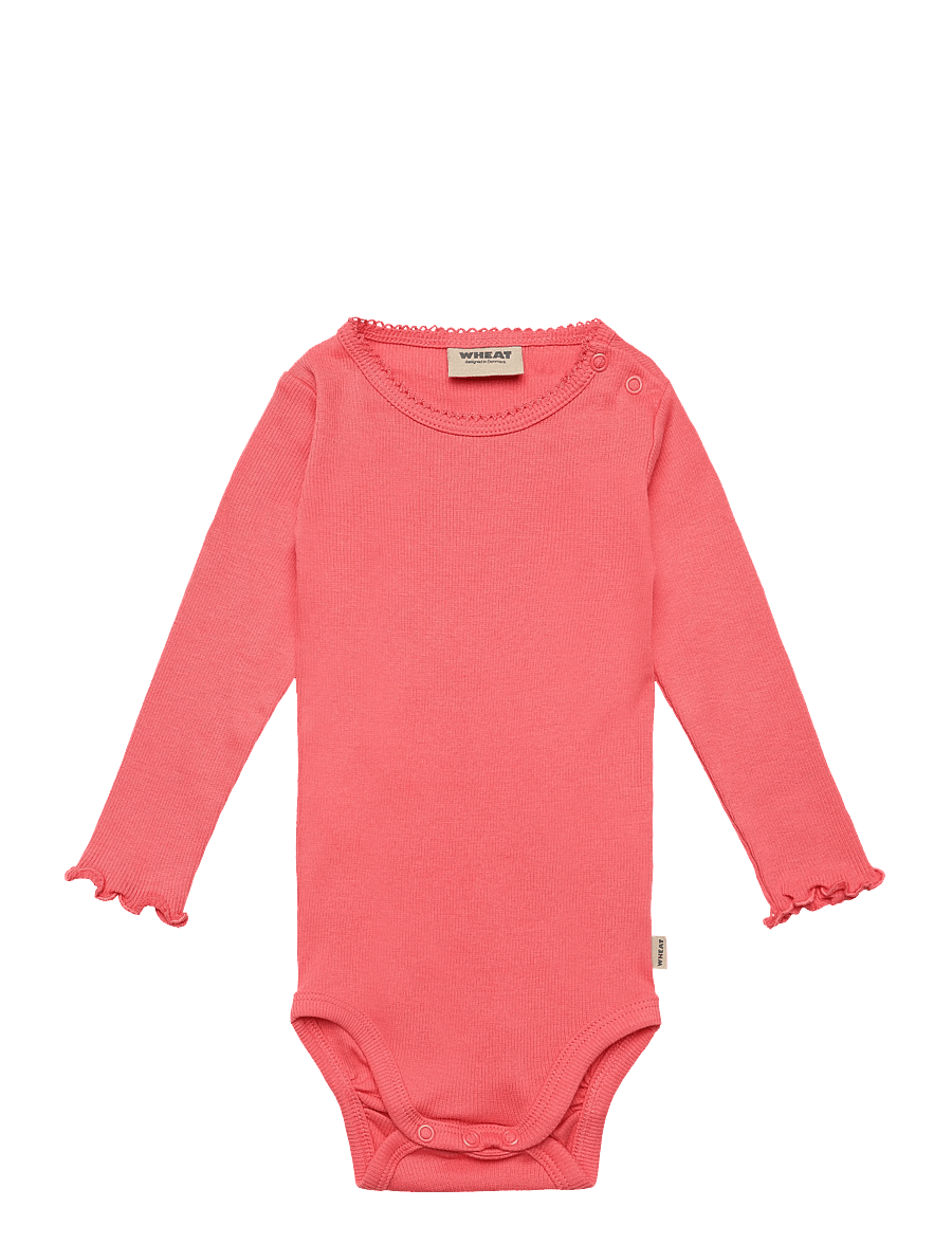 Wheat - Body L/S Regitze - langärmelige bodys - watermelon - 0