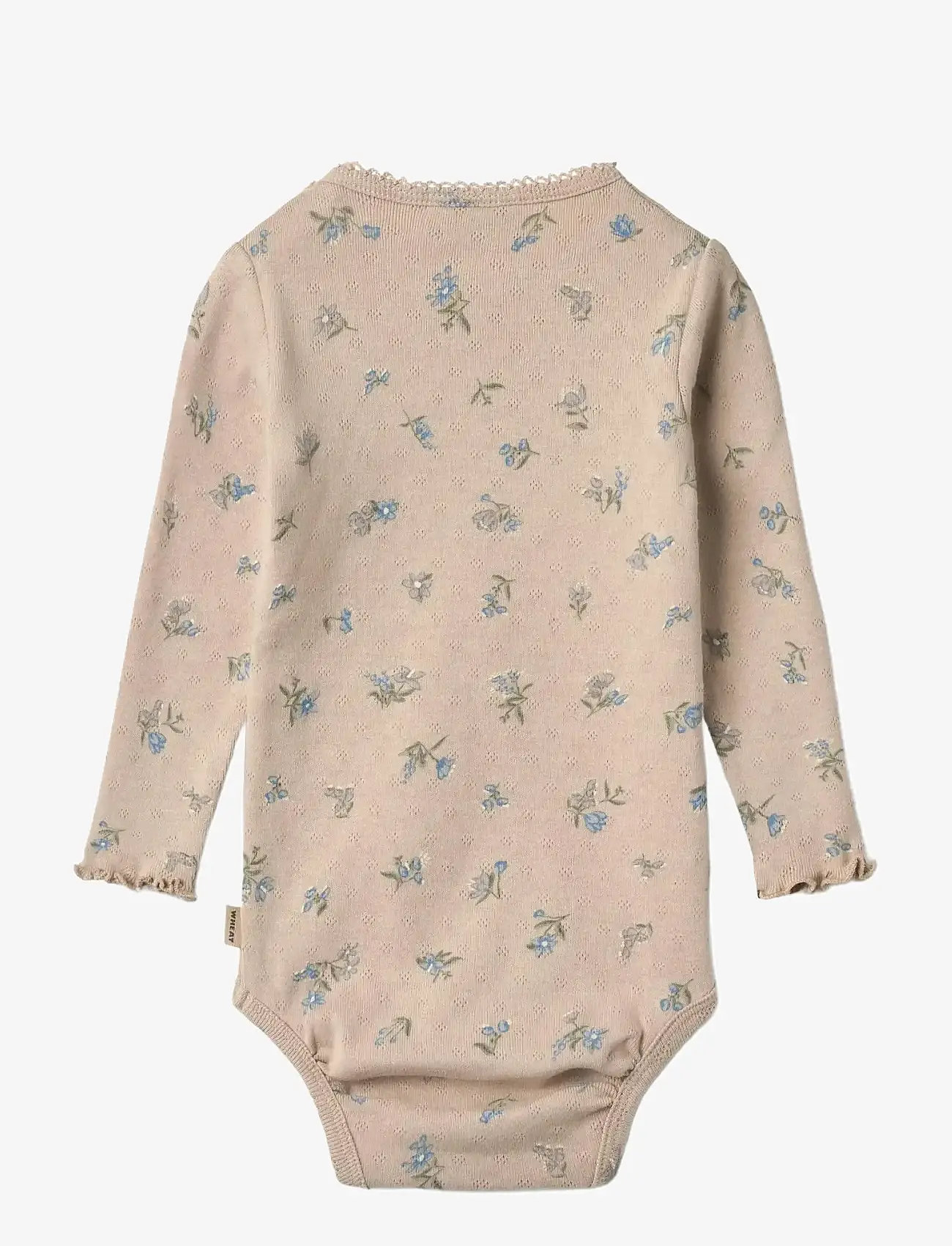 Wheat - Body L/S Regitze - pikkade varrukatega bodid - warm sand flowers - 1