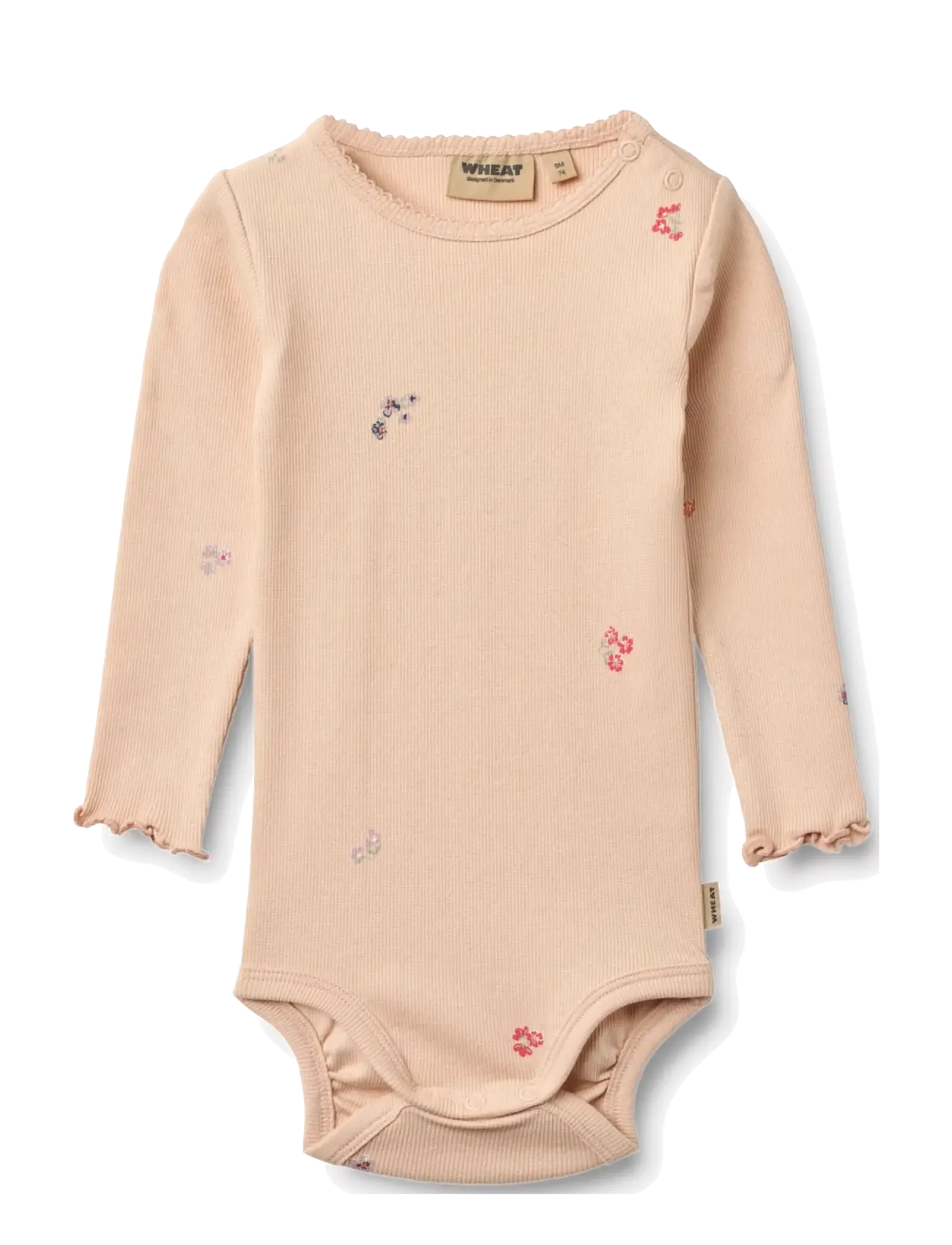 Wheat - 2 Body L/S Regitze - multipack bodys - rose flowers - 3