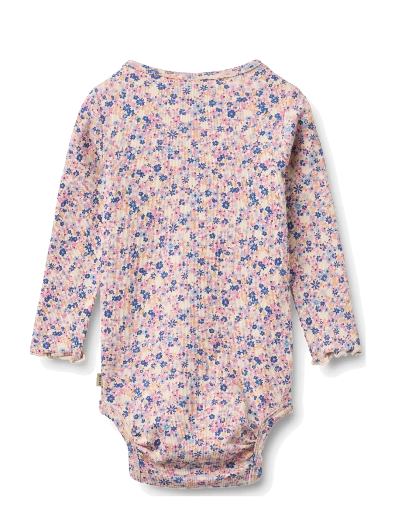 Wheat - Body L/S Rie - bodies à manches longues - pink blue flowers - 1