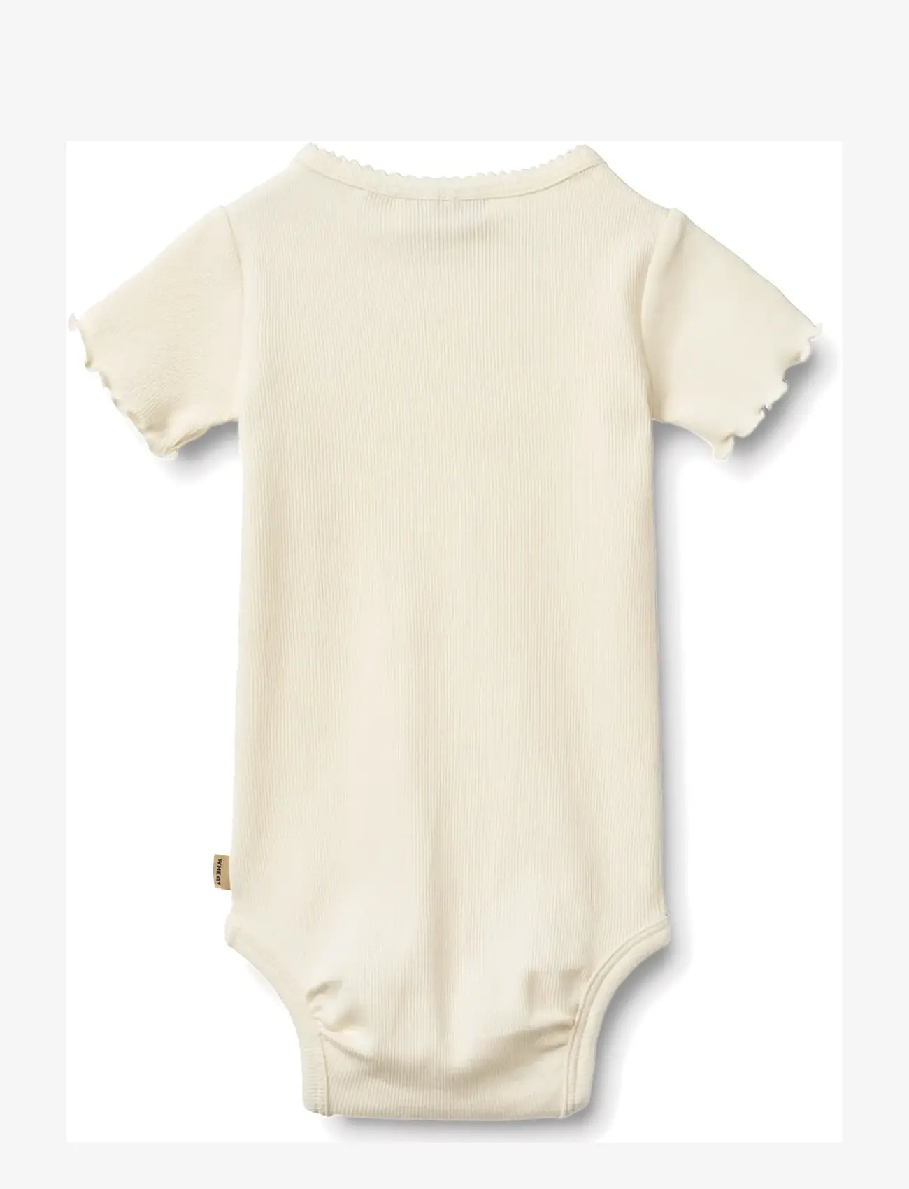 Wheat - Body S/S Maren - kortærmede bodyer - ivory - 1