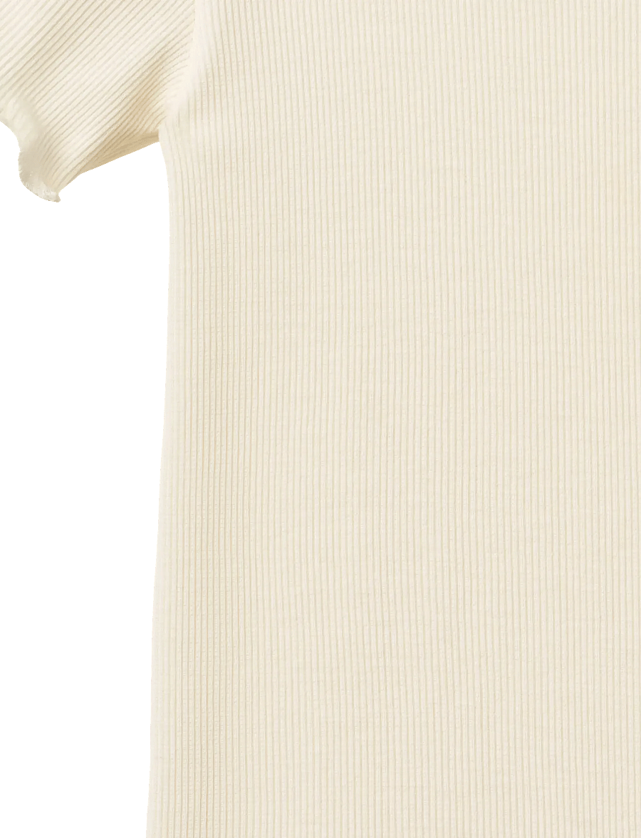 Wheat - Body S/S Maren - lühikeste varrukatega bodid - ivory - 2
