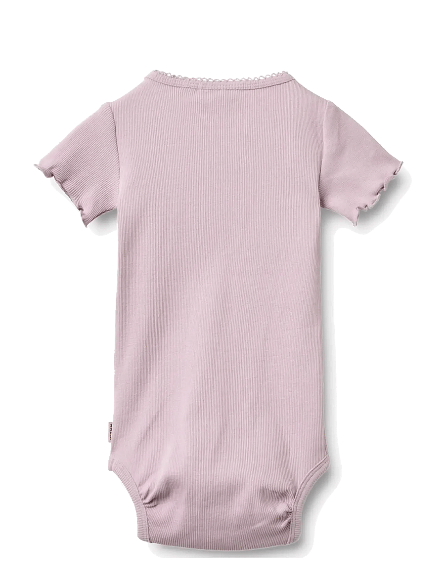 Wheat - Body S/S Maren - kurzärmelige bodys - lavender - 1