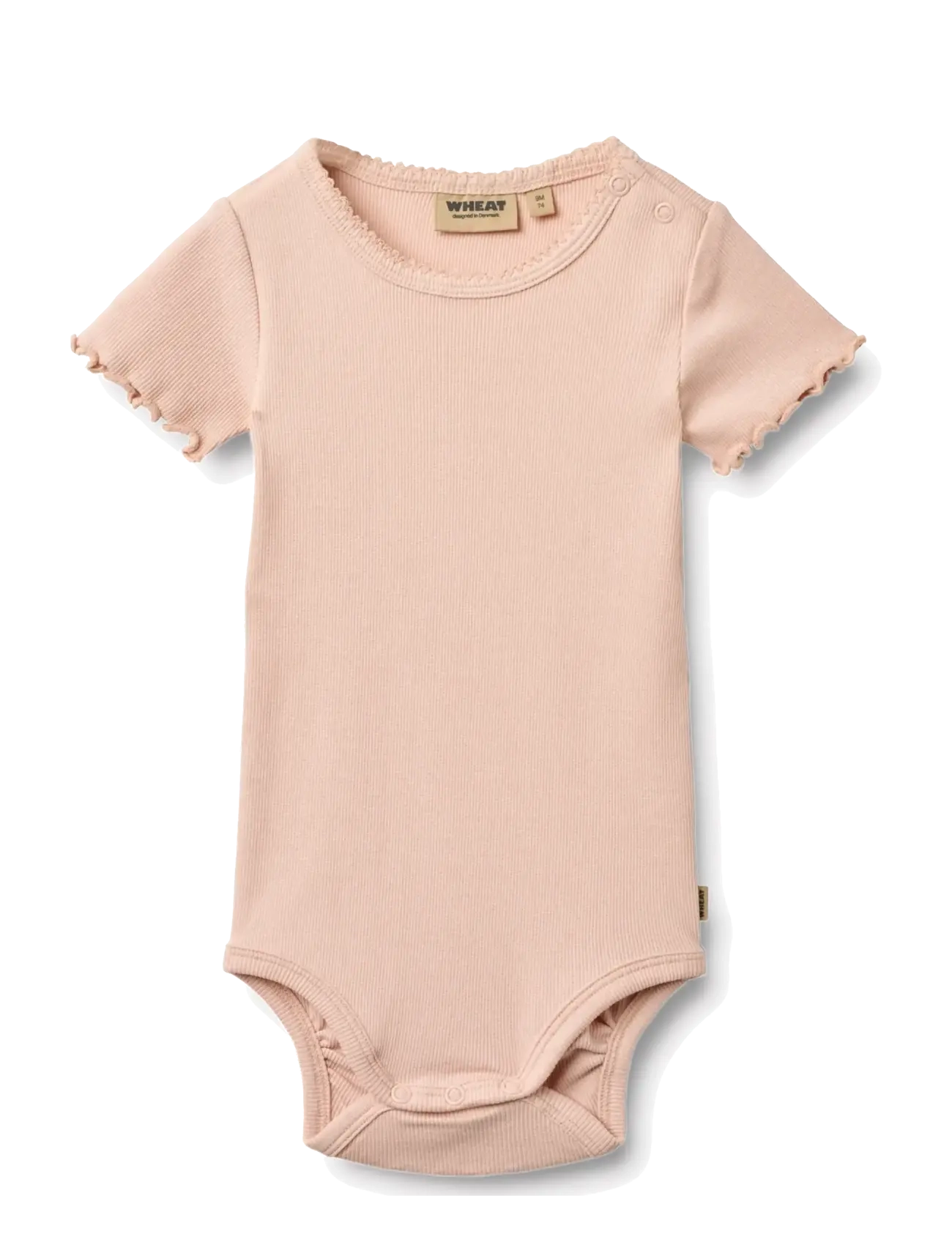Wheat Body S/S Maren - Bodies - POWDER / pink/rose