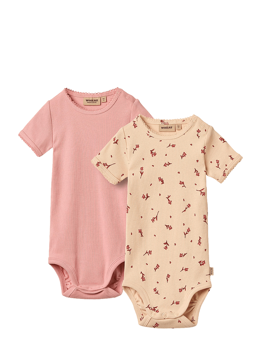 Wheat - 2 Body S/S Elisa - rose water flowers - 0