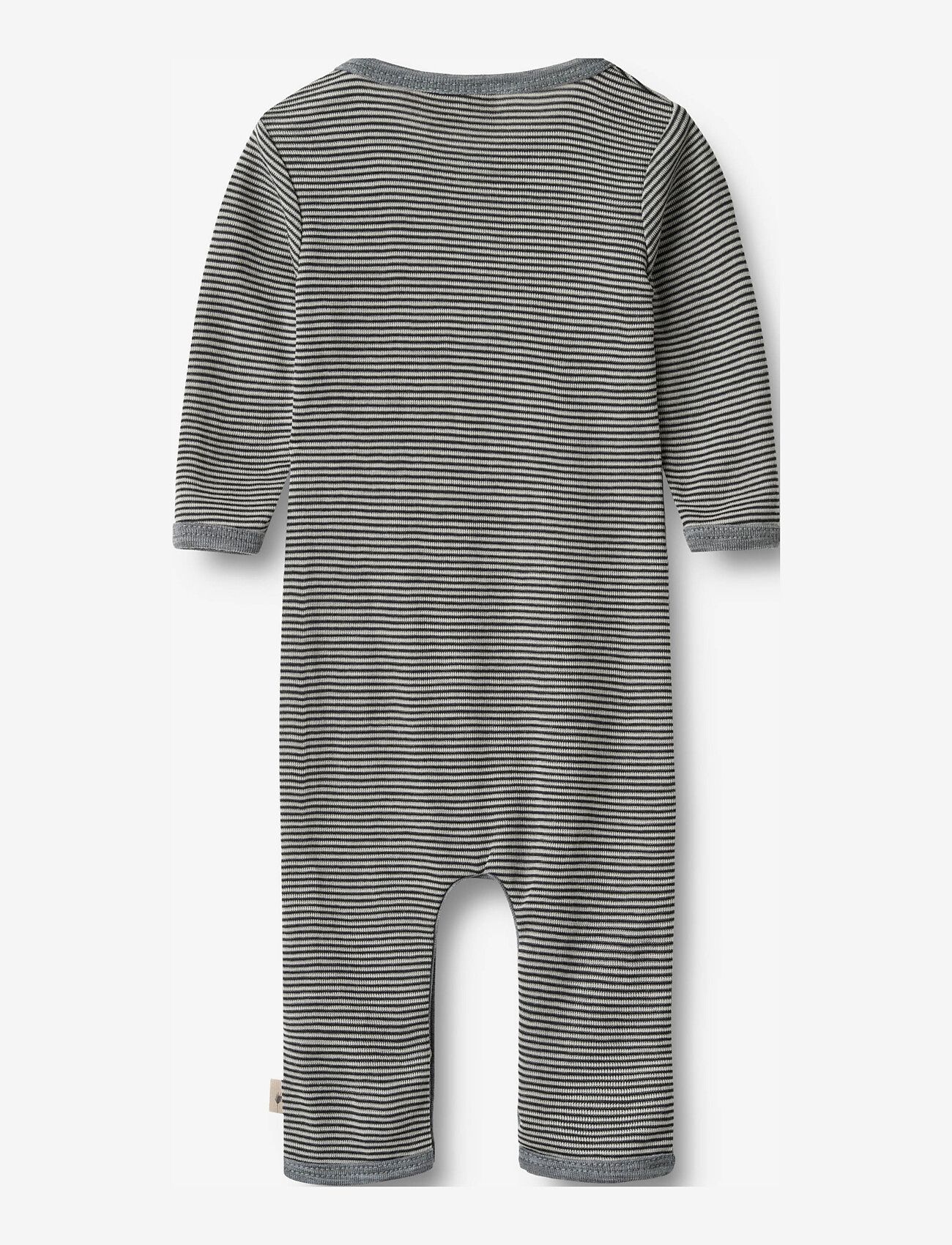 Wheat - Wool Jumpsuit L/S Haven - navy stripe - 1
