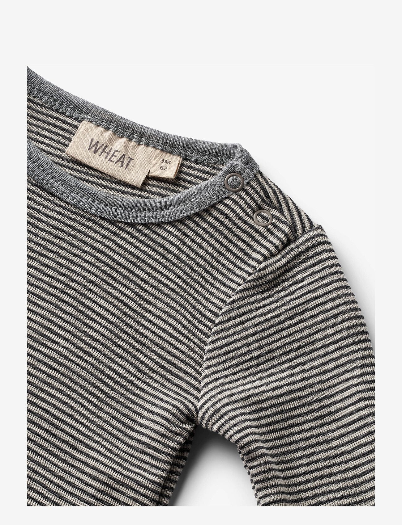 Wheat - Wool Jumpsuit L/S Haven - navy stripe - 2