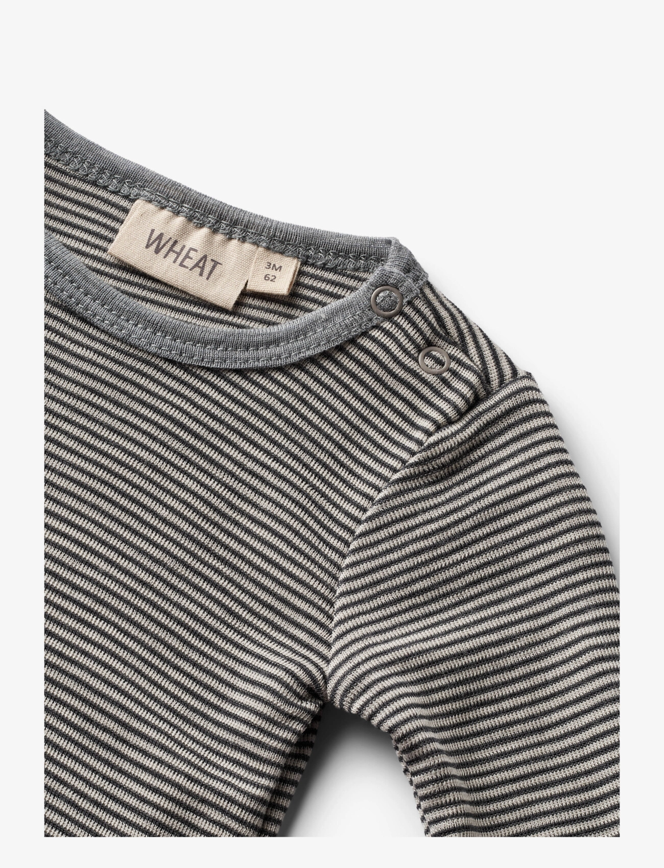 Wheat - Wool Jumpsuit L/S Haven - navy stripe - 2