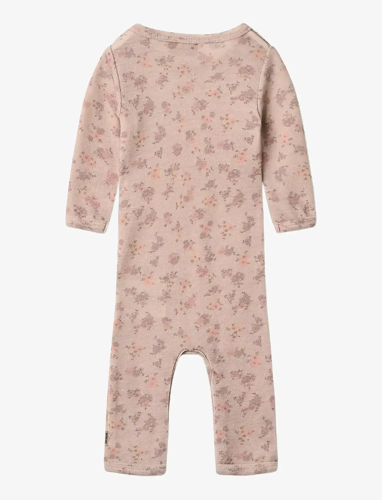 Wheat - Wool Jumpsuit L/S Haven - geschenke unter 50€ - lilac flowers - 1