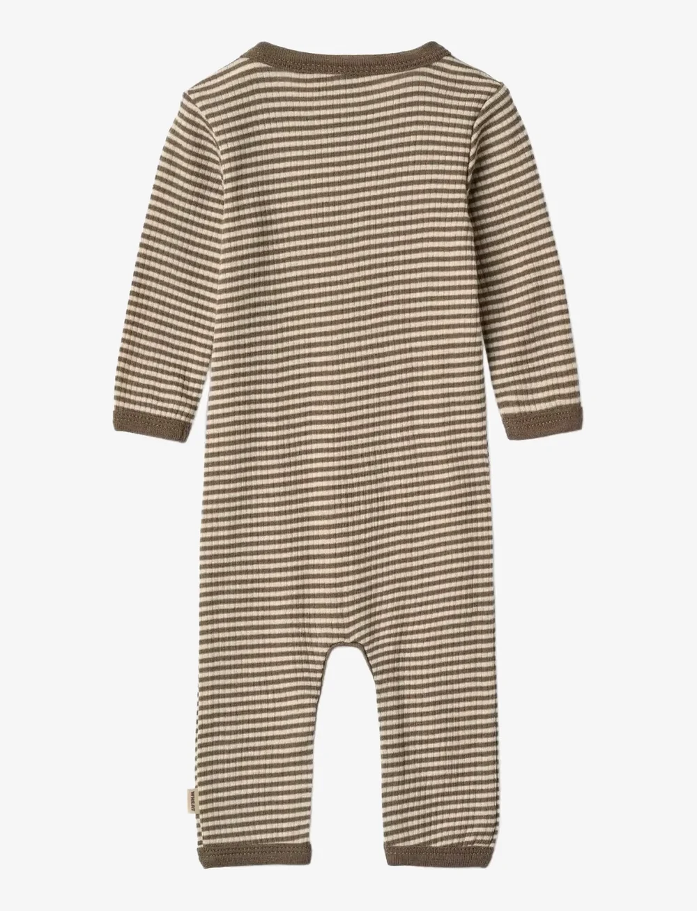 Wheat - Wool Jumpsuit L/S Haven - langärmelig - wood stripe - 1