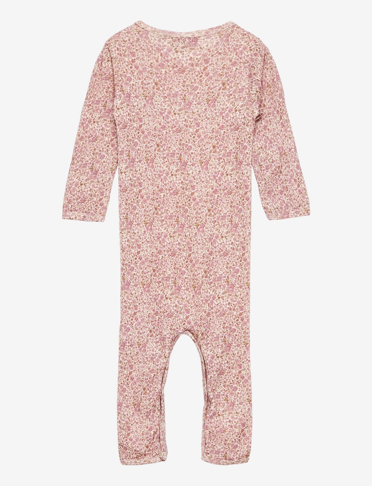 Wheat - Wool Jumpsuit Gatherings - ivory flowers - 1