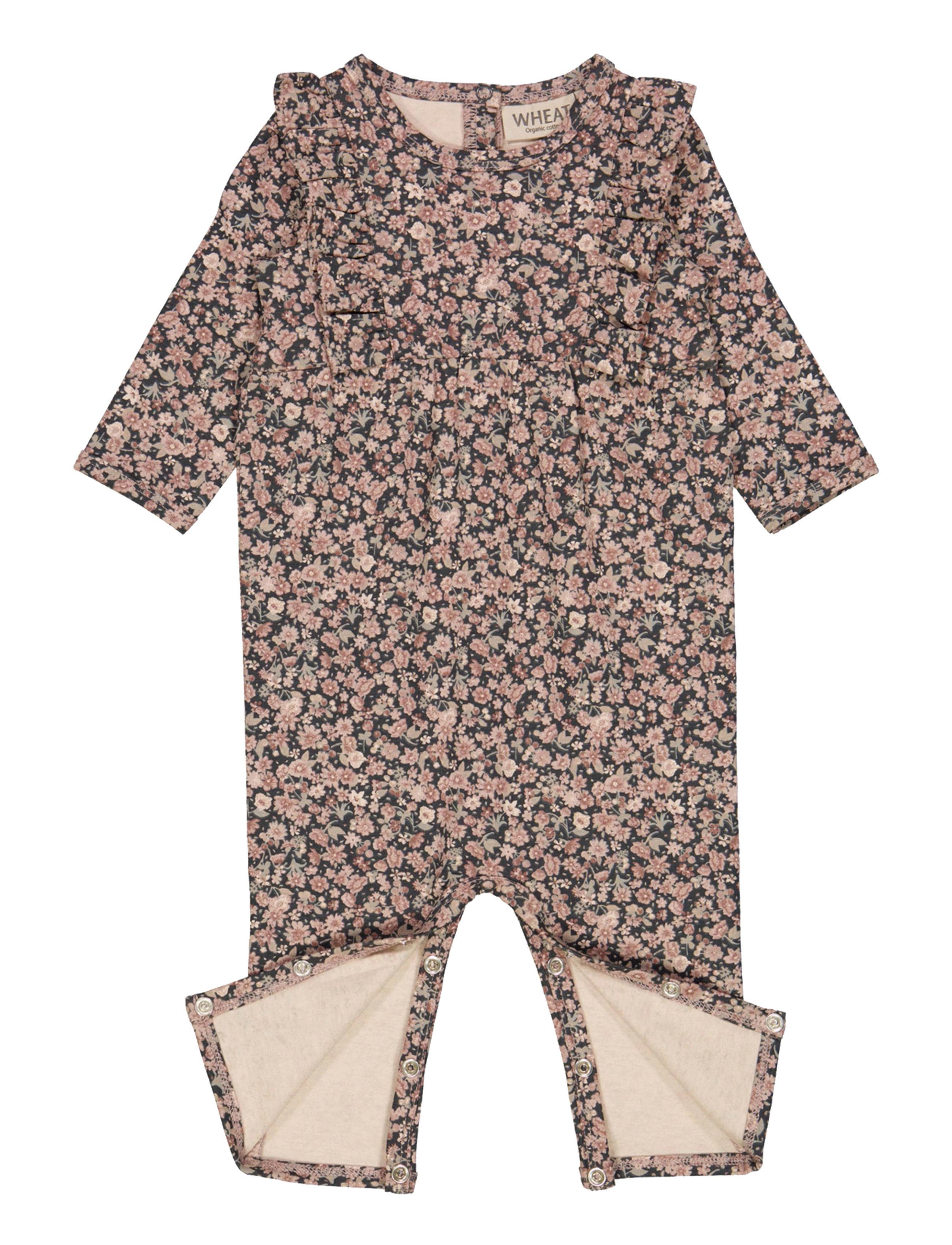 Wheat - Jumpsuit Kira - winter flowers - 1