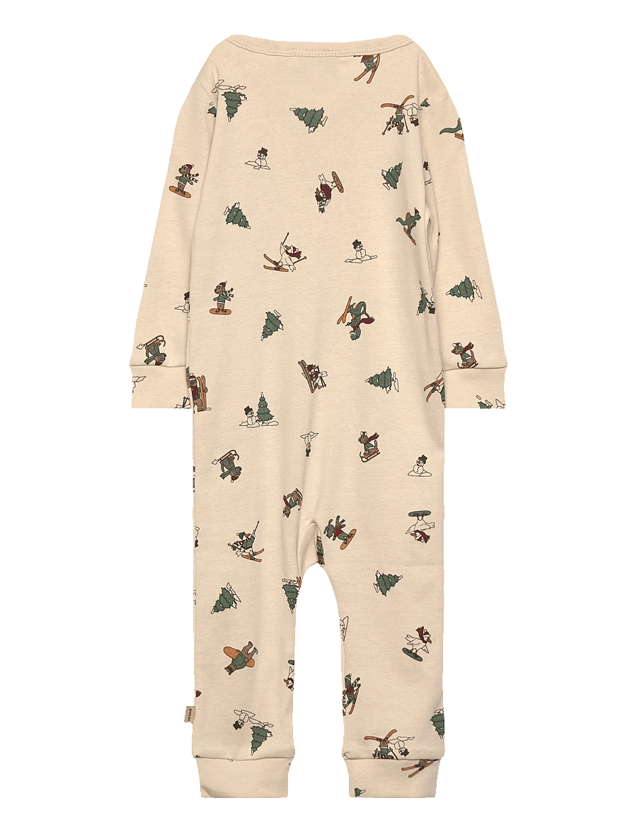 Wheat - Jumpsuit Bendji - buksedragter - offwhite winterland - 1