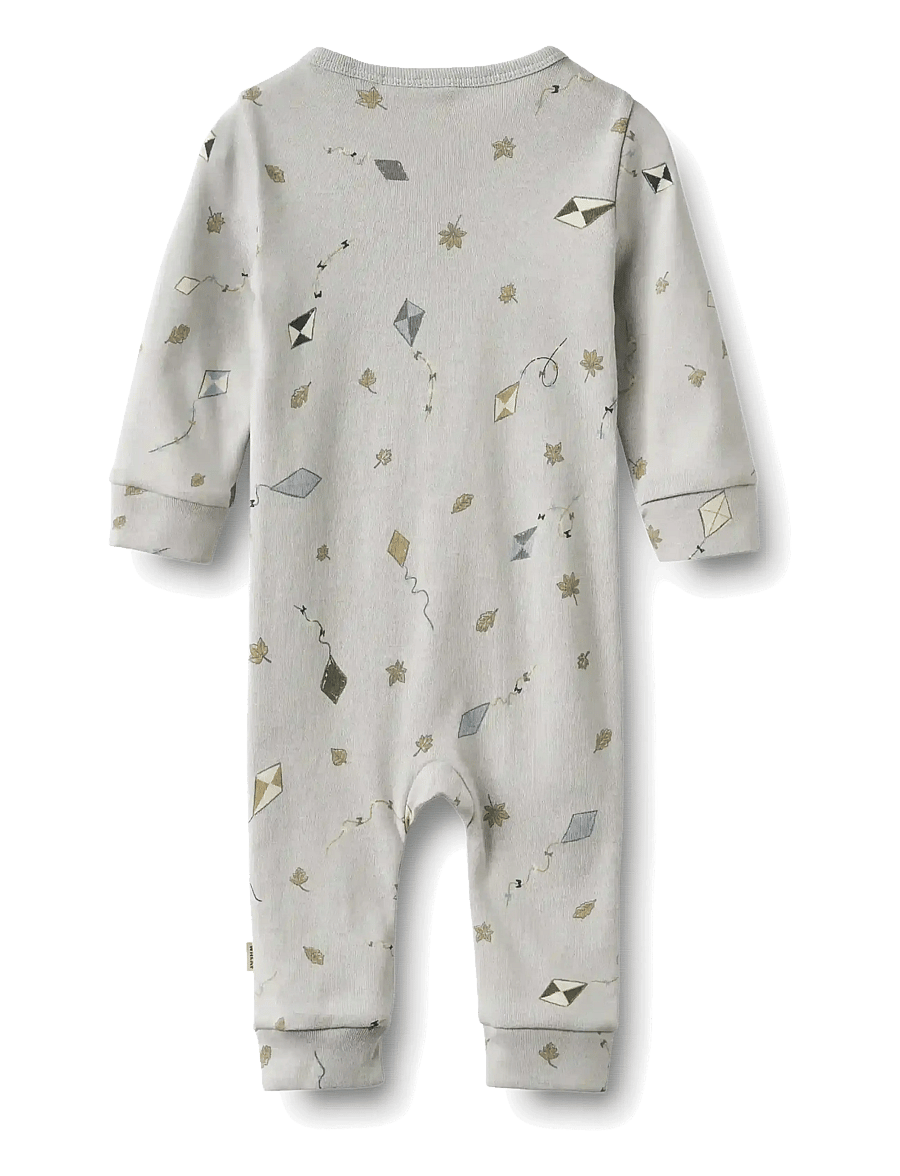 Wheat - Jumpsuit L/S Bendji - jumpsuits - mellow sky kites - 1