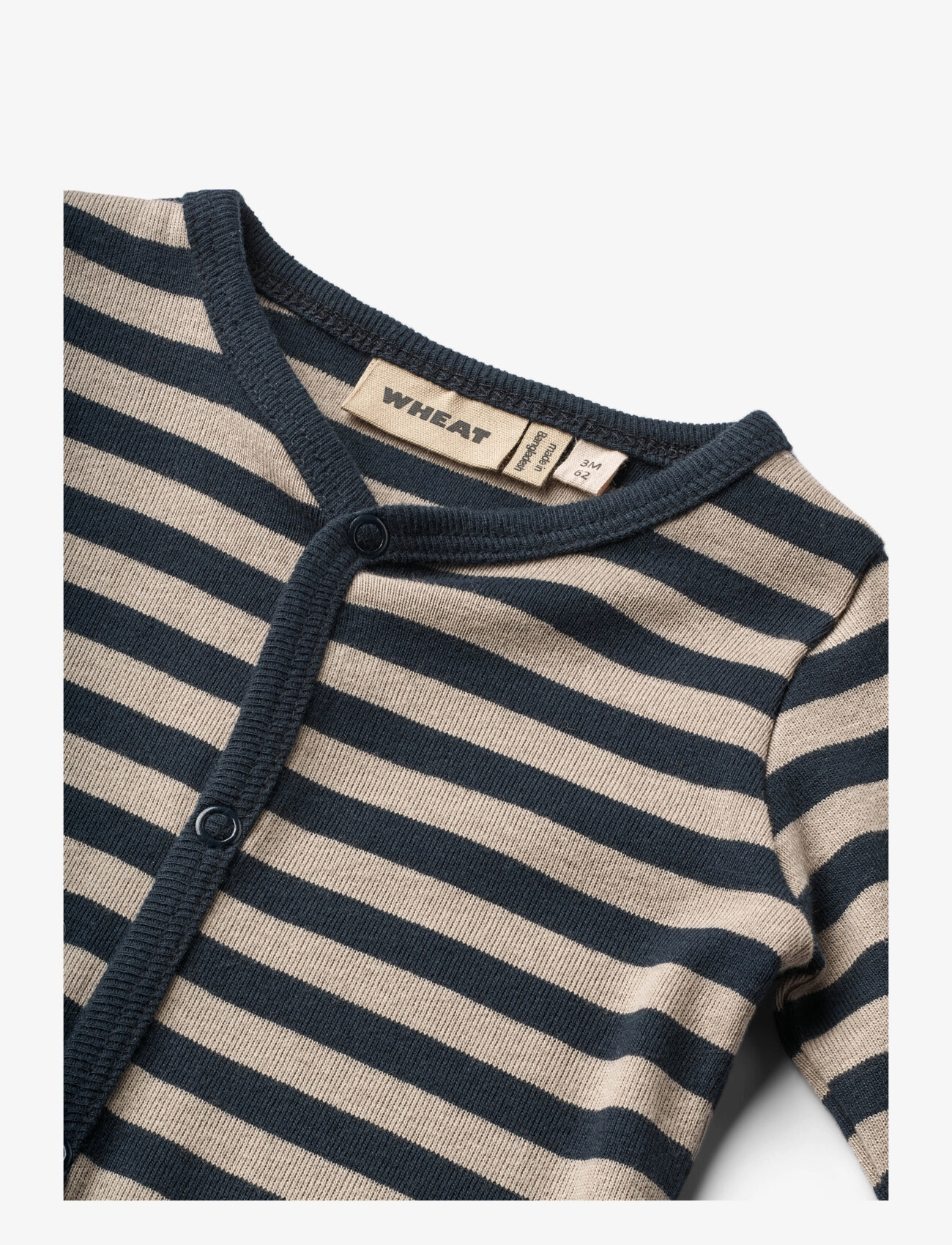 Wheat - Jumpsuit L/S Bendji - navy stripe - 2