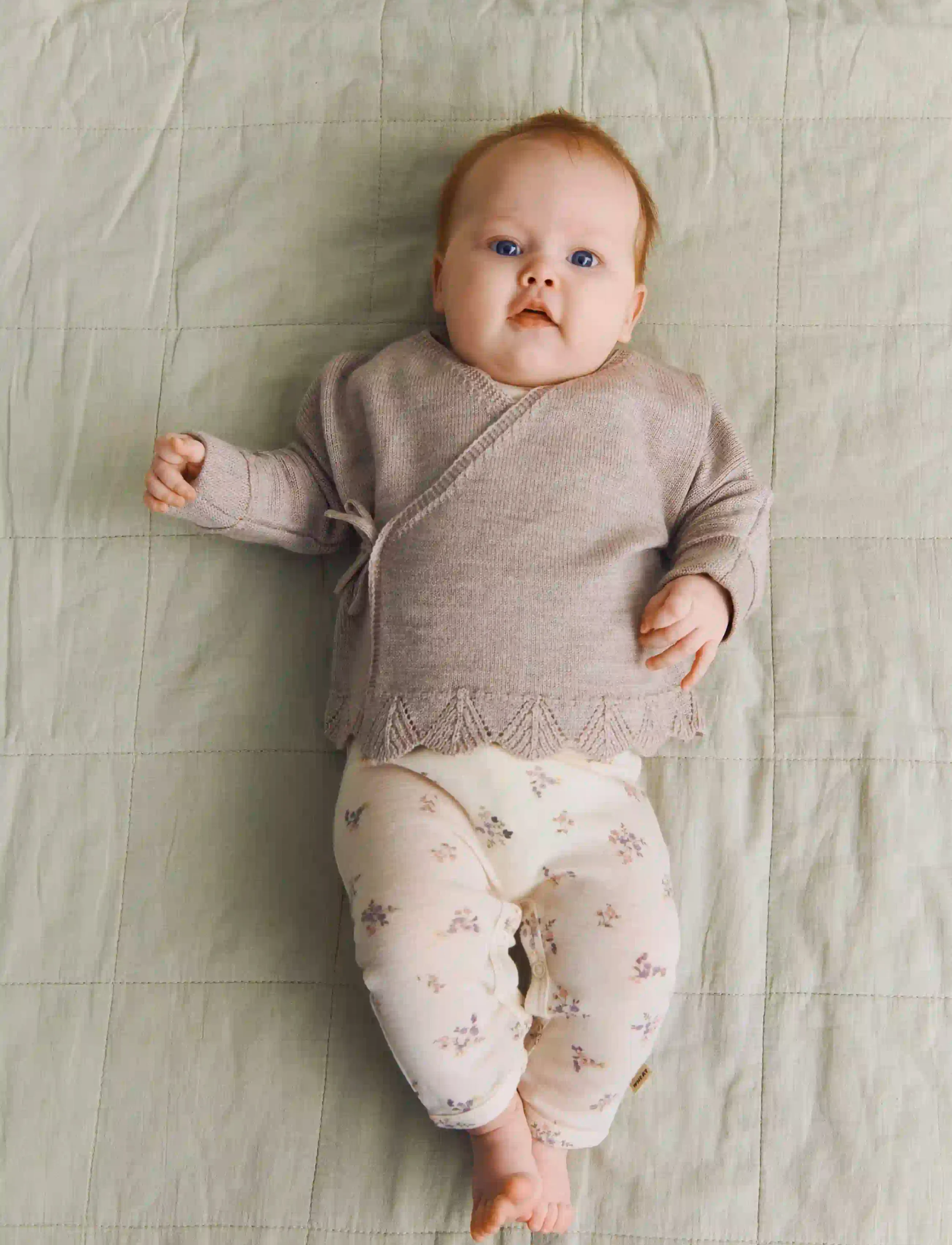 Wheat Wool Jumpsuit Haven - Jumpsuits - EGGSHELL FLOWERS / cream