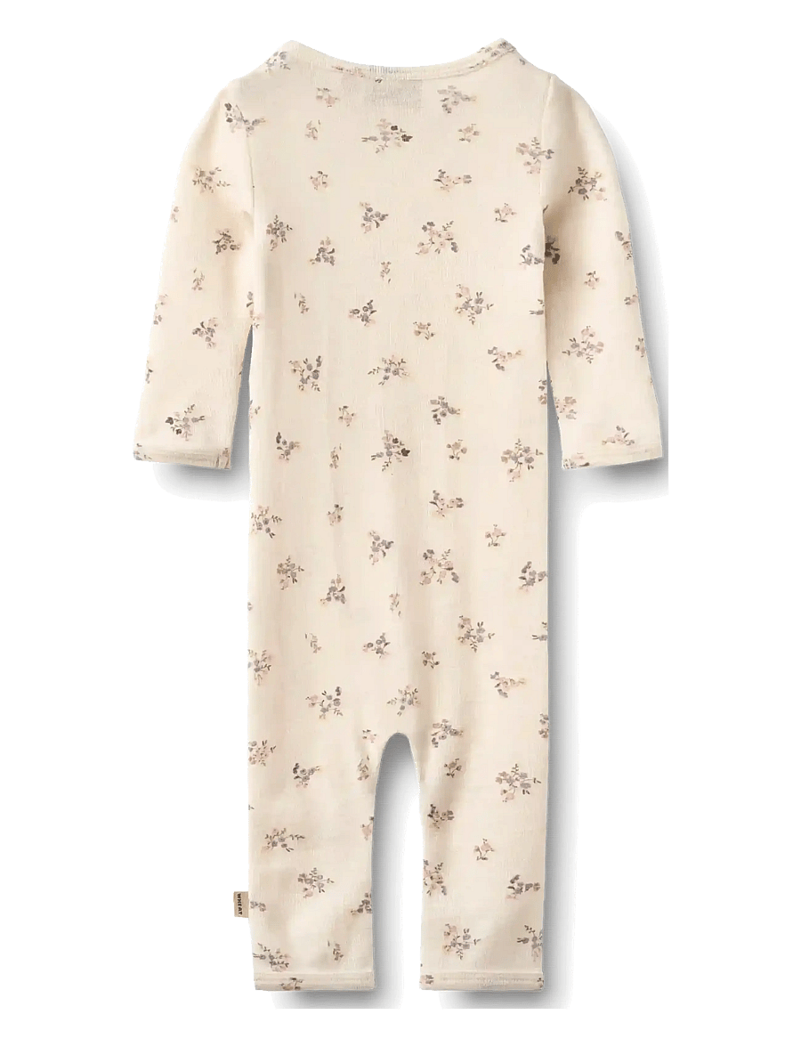 Wheat - Wool Jumpsuit Haven - jumpsuits - eggshell flowers - 2