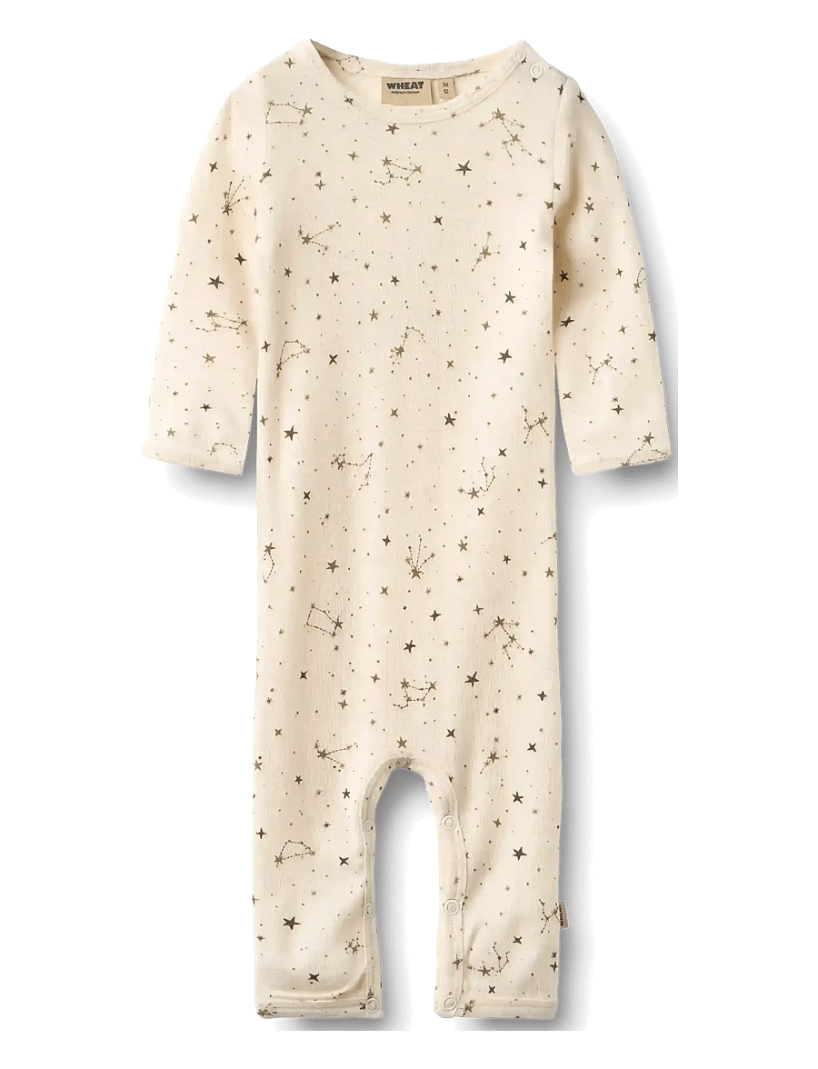 Wheat - Wool Jumpsuit Haven - jumpsuits - eggshell stars - 0