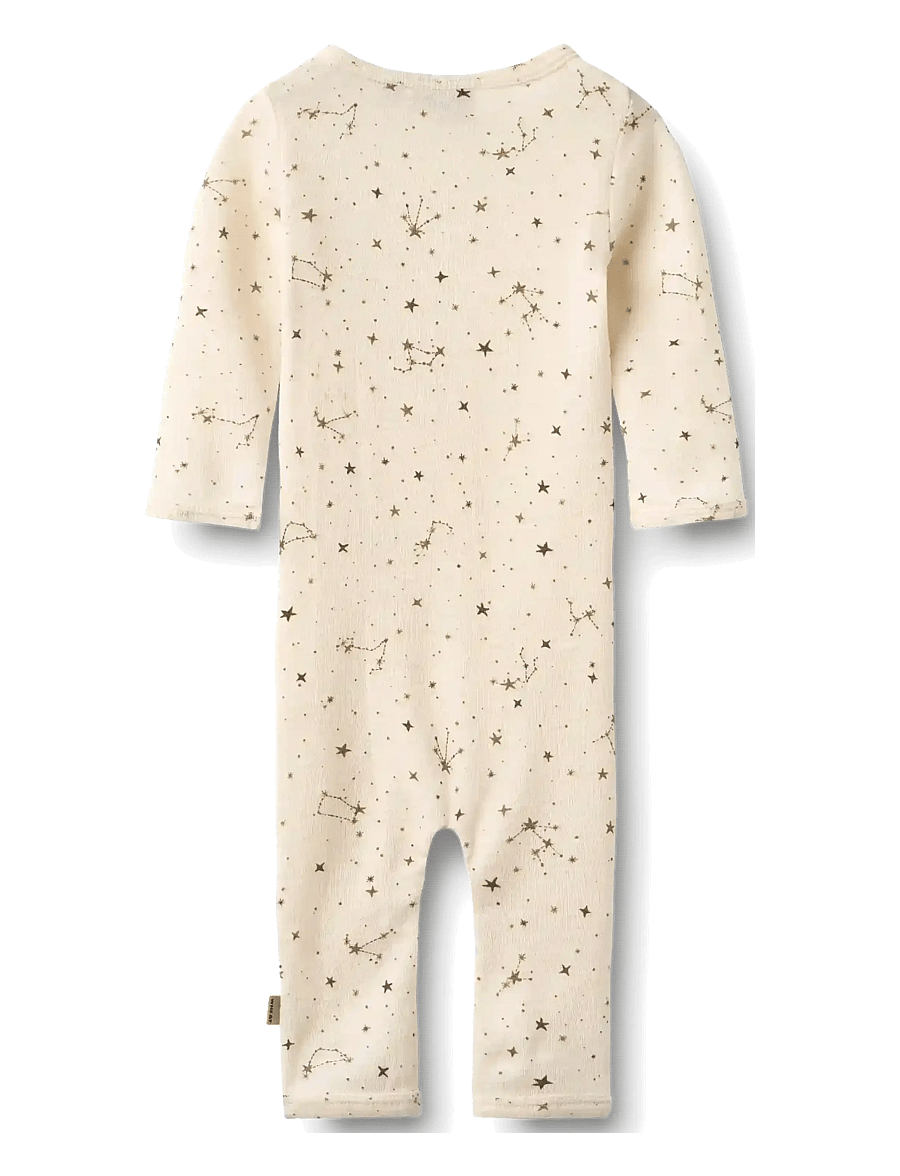 Wheat - Wool Jumpsuit Haven - jumpsuits - eggshell stars - 1