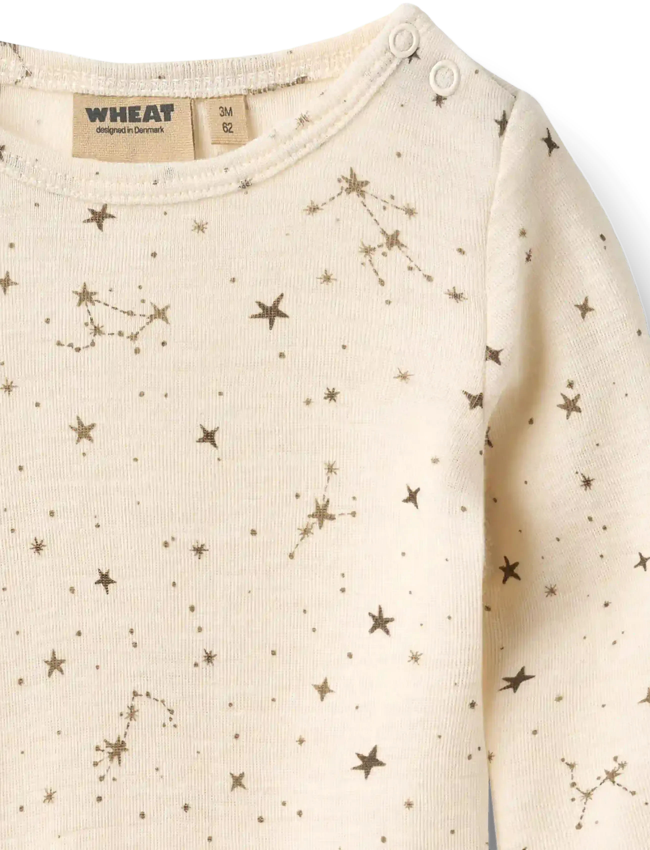 Wheat - Wool Jumpsuit Haven - jumpsuits - eggshell stars - 2