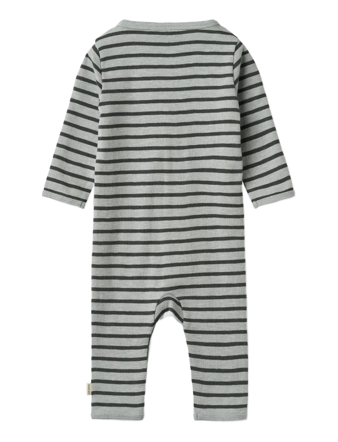 Wheat - Jumpsuit L/S Dusty - langærmede heldragter - soft blue stripe - 1