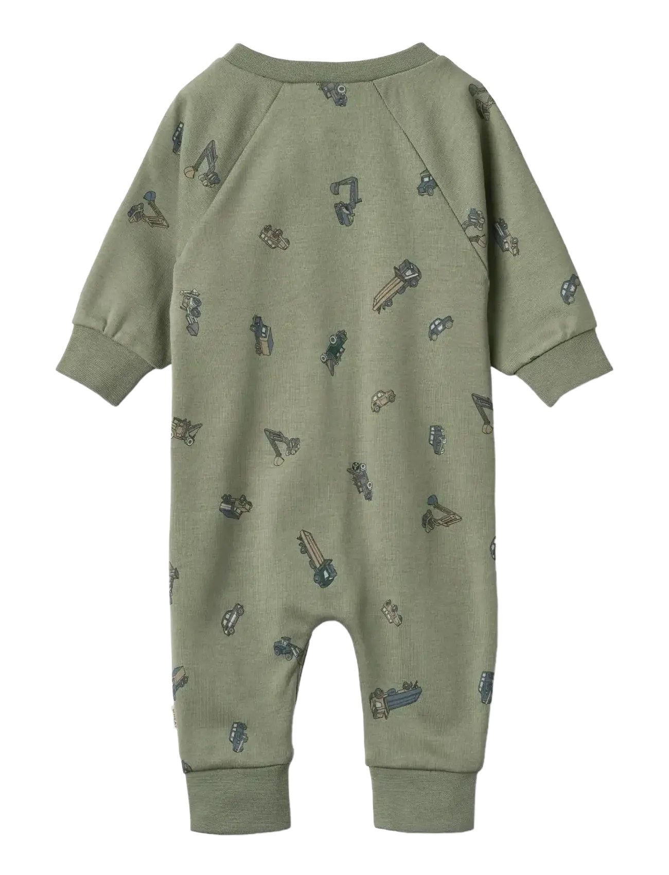 Wheat - Jumpsuit L/S Lou - najniższe ceny - dusty green cars - 1