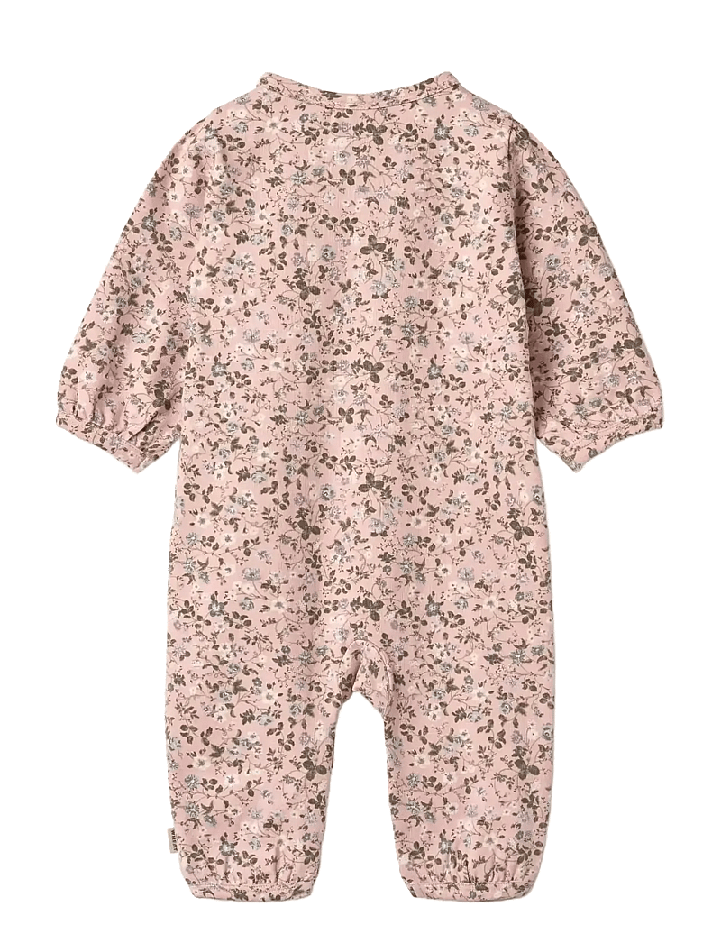 Wheat - Jumpsuit L/S Felizia - långärmade bodysuits - rose powder flowers - 1