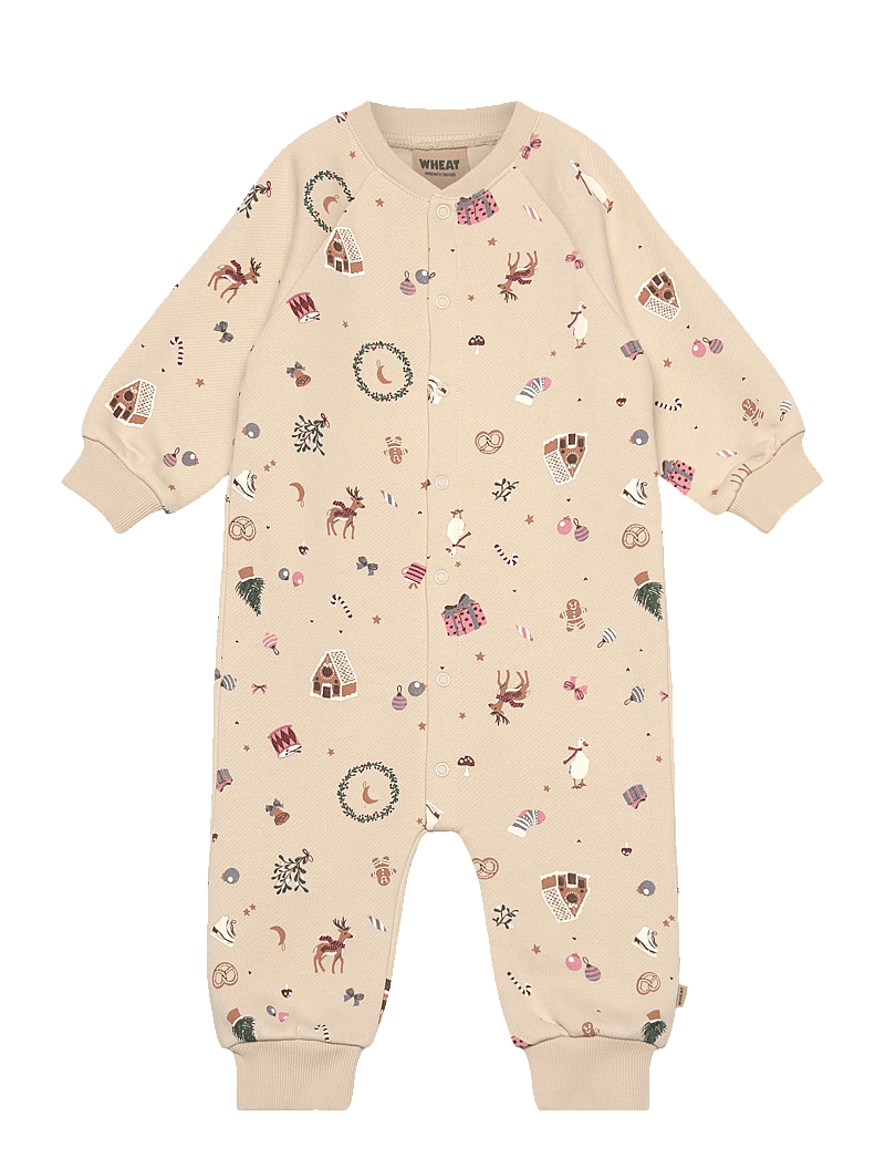 Wheat - Jumpsuit L/S Lilo - jumpsuits - offwhite holiday - 0