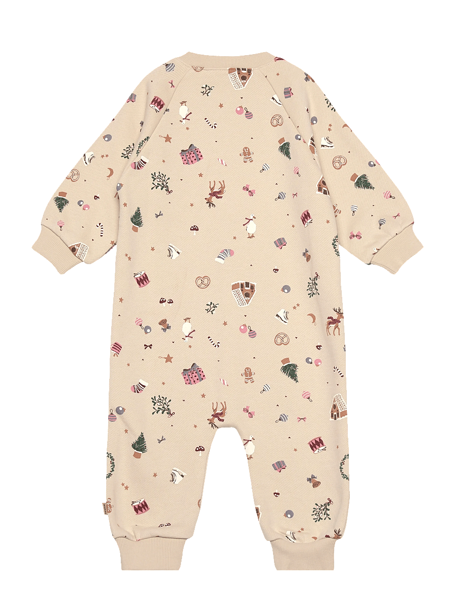 Wheat - Jumpsuit L/S Lilo - byxdress - offwhite holiday - 1