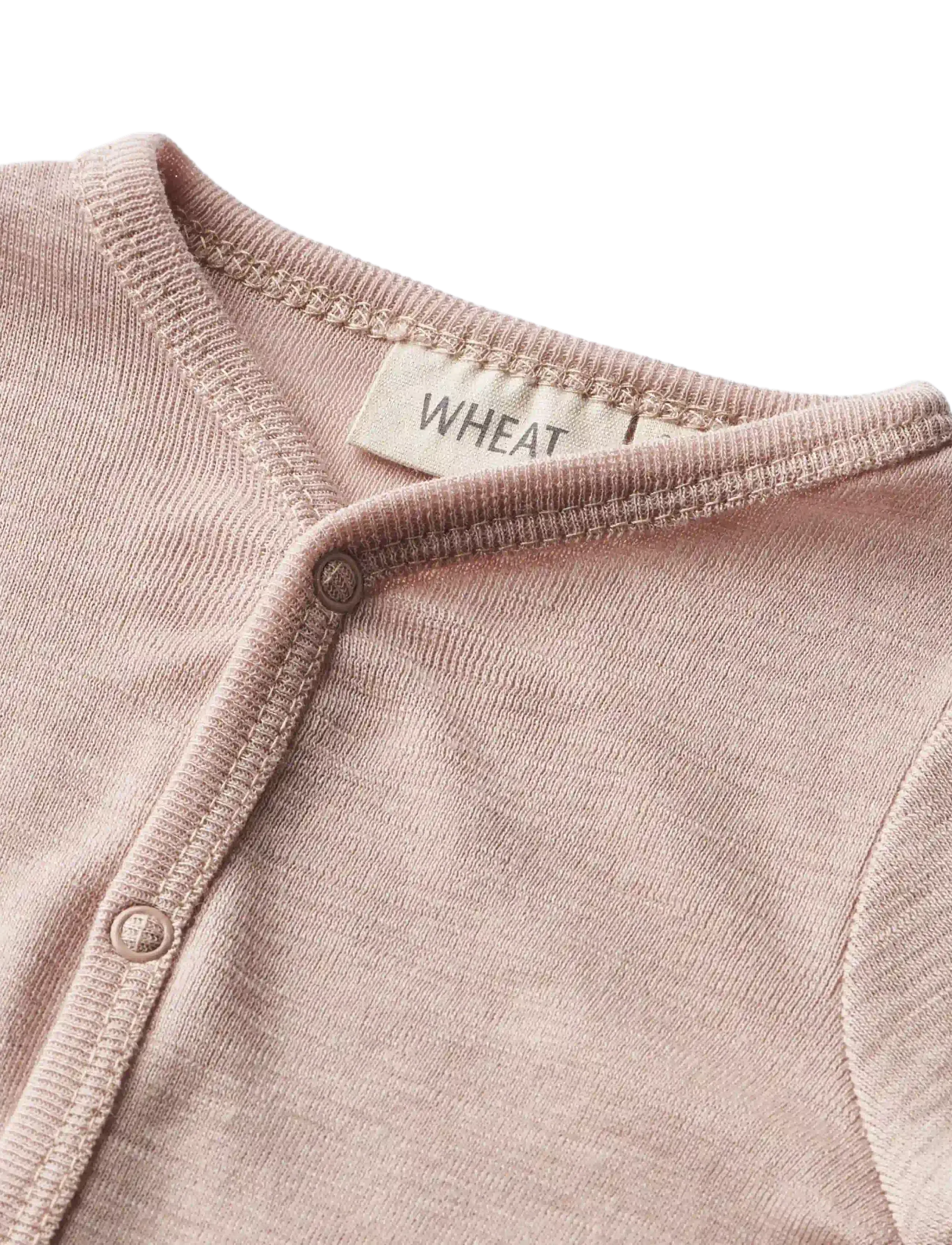 Wheat - Wool Jumpsuit Dusty - jumpsuits - dry rose - 2
