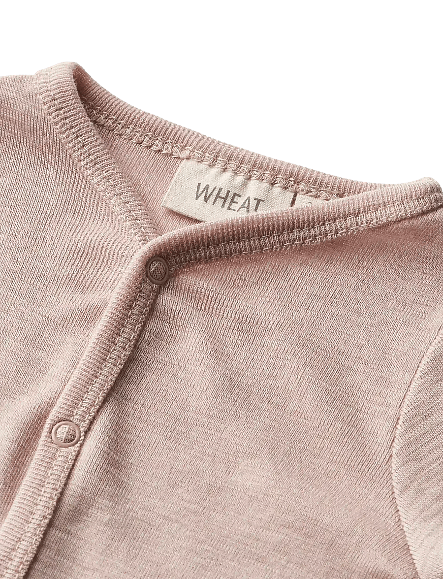 Wheat - Wool Jumpsuit Dusty - jumpsuits - dry rose - 2