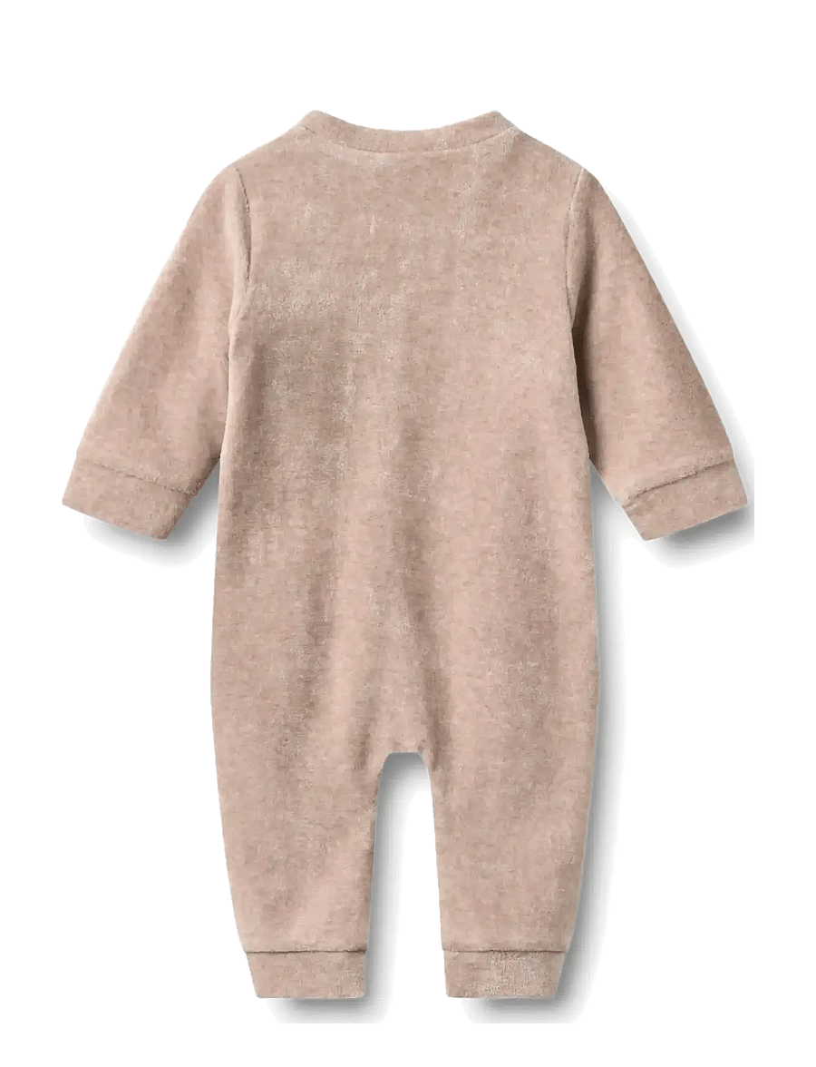 Wheat - Jumpsuit L/S Avery Sky - jumpsuits - melange rose - 1