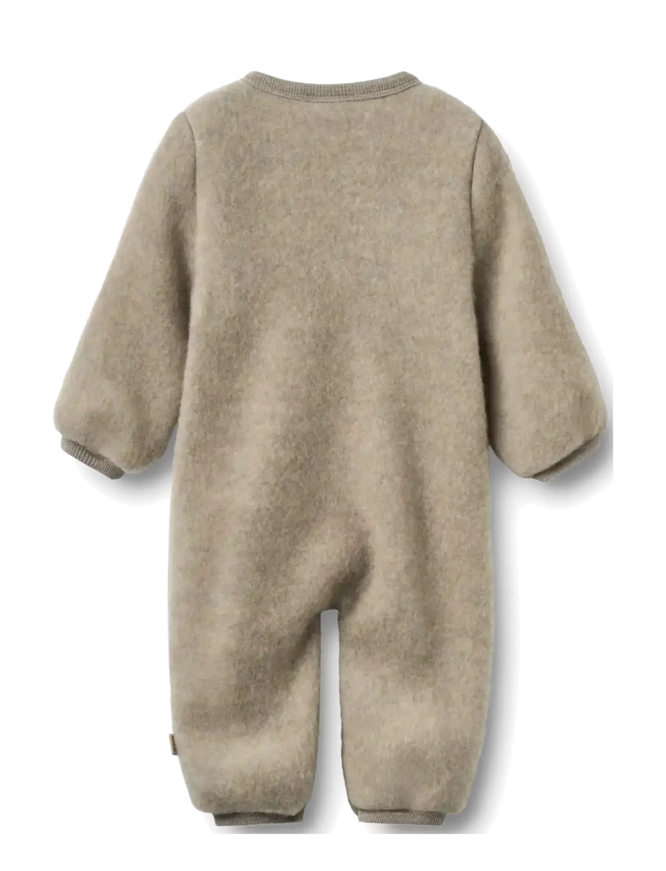 Wheat - Wool fleece suit Levi - jumpsuits - khaki melange - 1