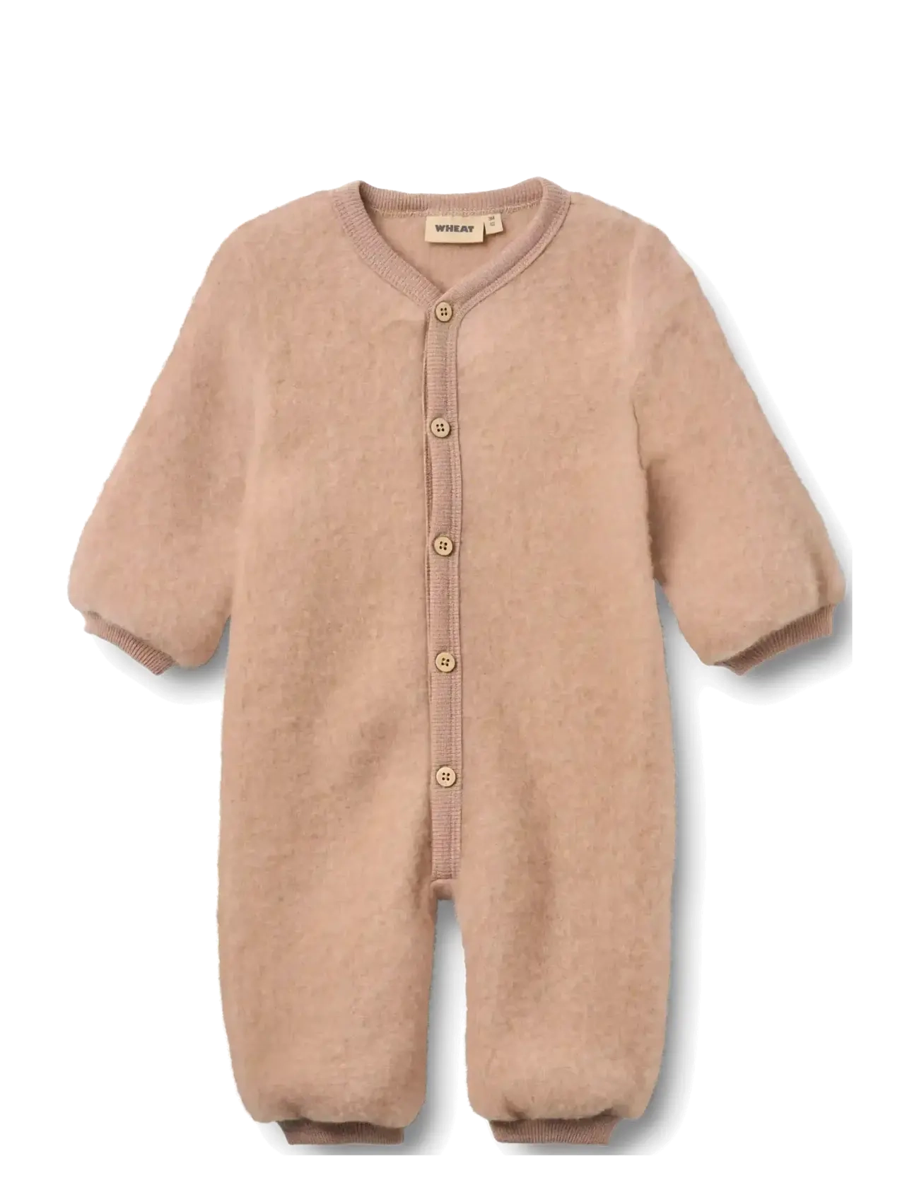 Wheat Wool fleece suit Levi - Jumpsuits - PALE LILAC / purple