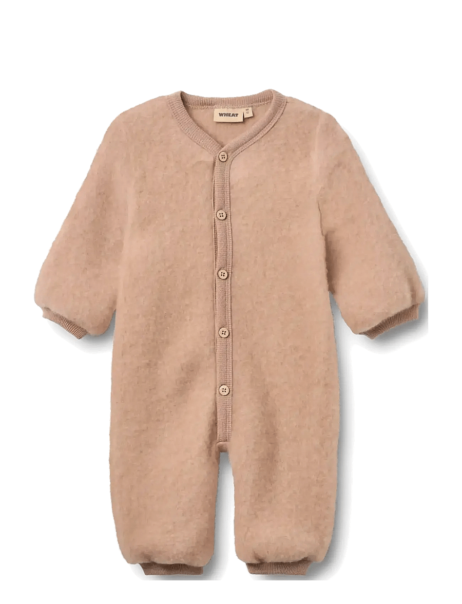 Wheat - Wool fleece suit Levi - jumpsuits - pale lilac - 0